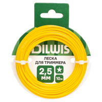 Изображение товара Леска DILWIS 2.5 мм 10 м цвет желтый Изображение товара Леска DILWIS 2.5 мм 10 м цвет желтый