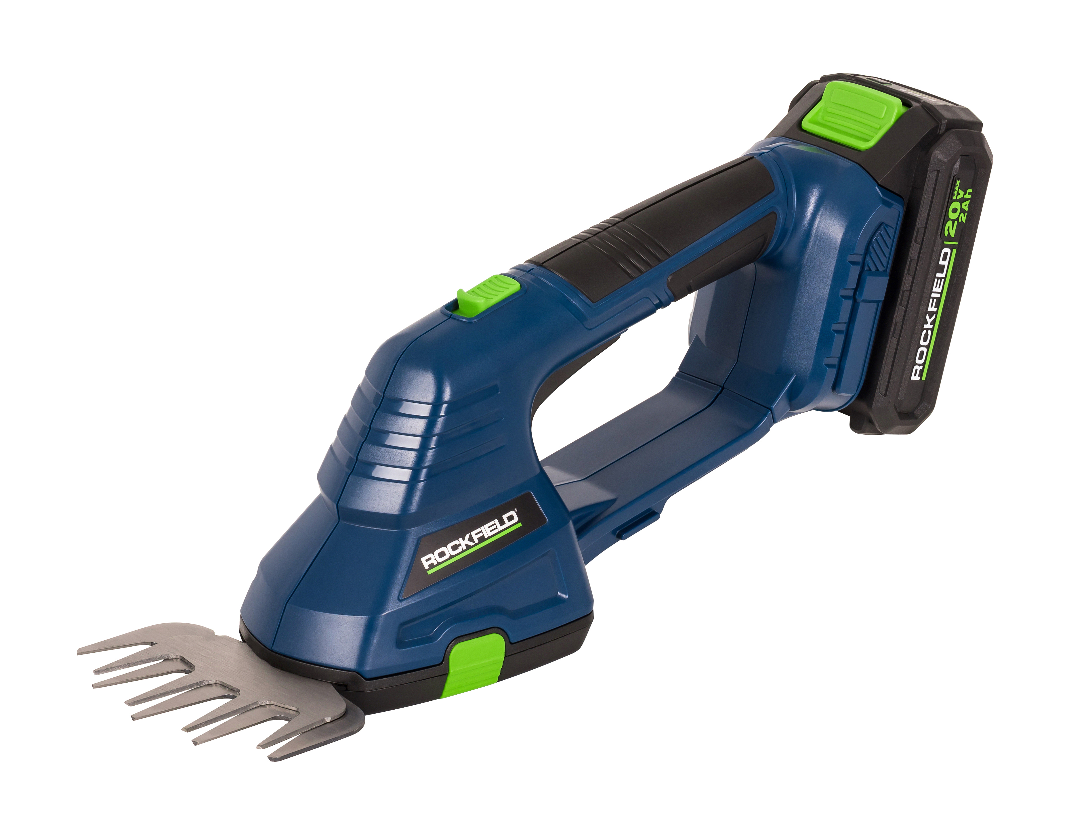 Изображение товара Ножницы аккумуляторные Rockfield RF2578 20 В с двумя лезвиями и гарантией 3 года