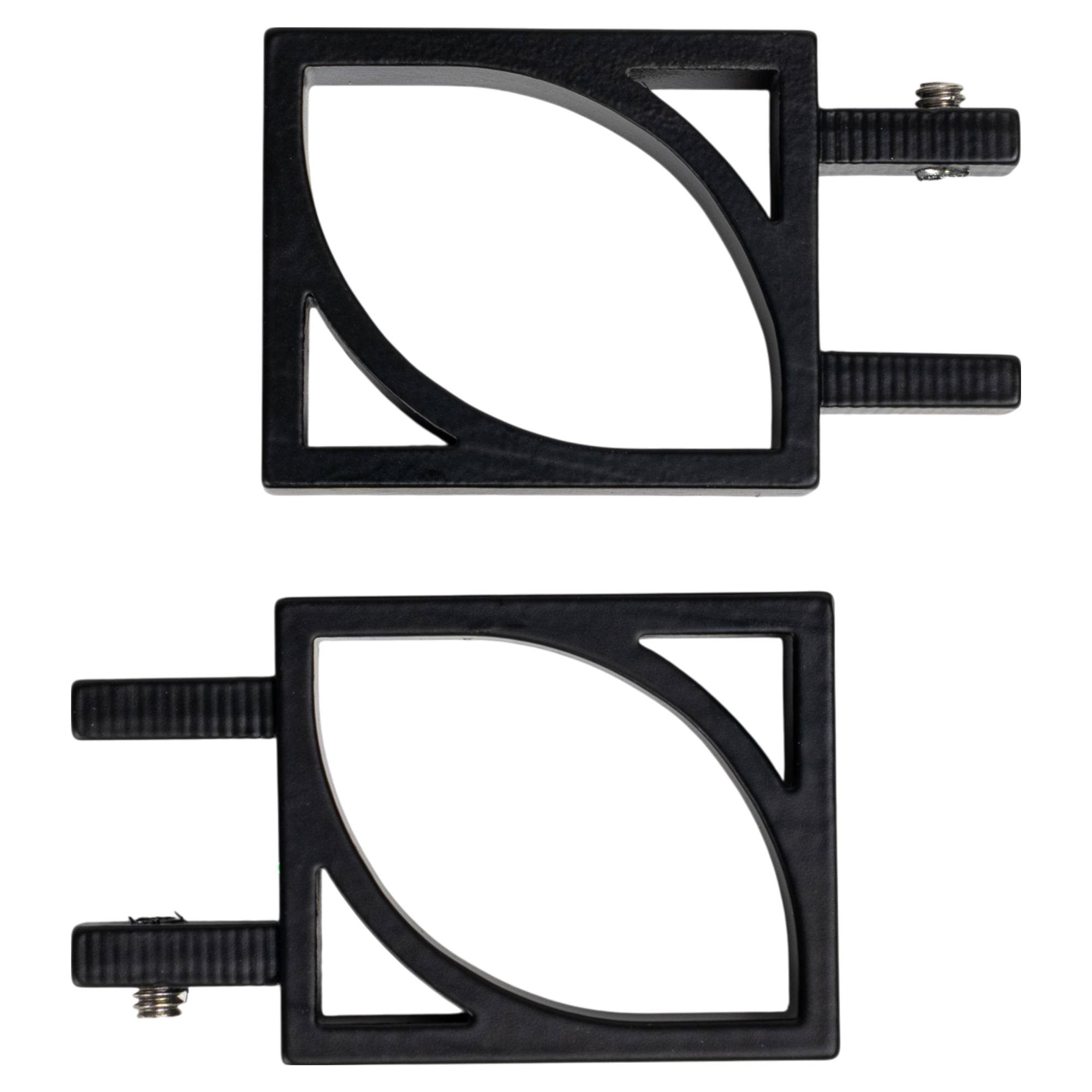 Изображение товара Наконечник для карниза ORBIS Eco Квадро Оптима 25.12.607 металлический черный набор 2 шт