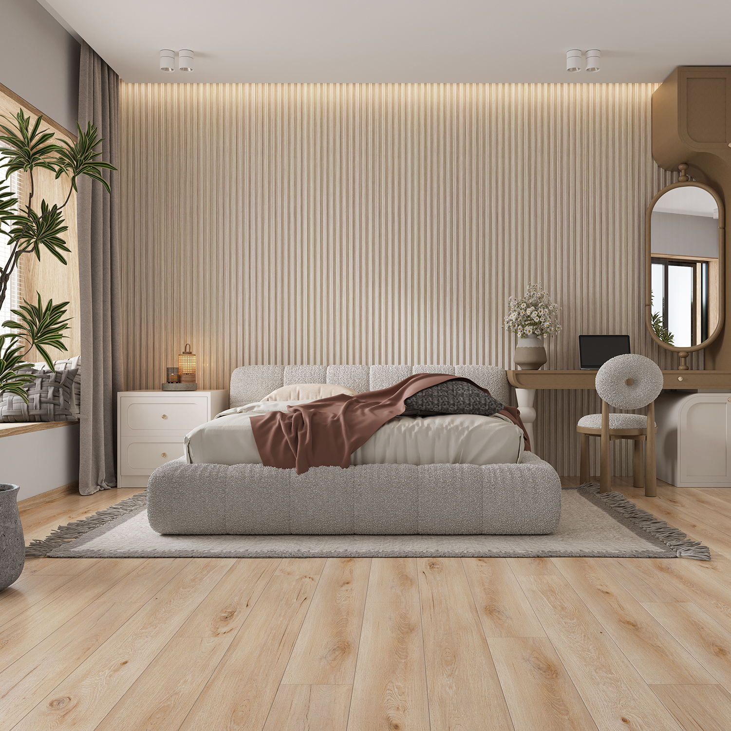 Изображение товара SPC плитка Craft Floor Дуб Дрезден 42 класс толщина 4 мм 2.16 м²