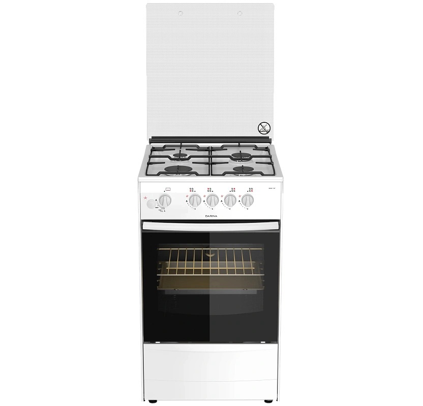 Изображение товара Газовая плита Дарина GM341 107 W белая с духовкой объем 50л механика
