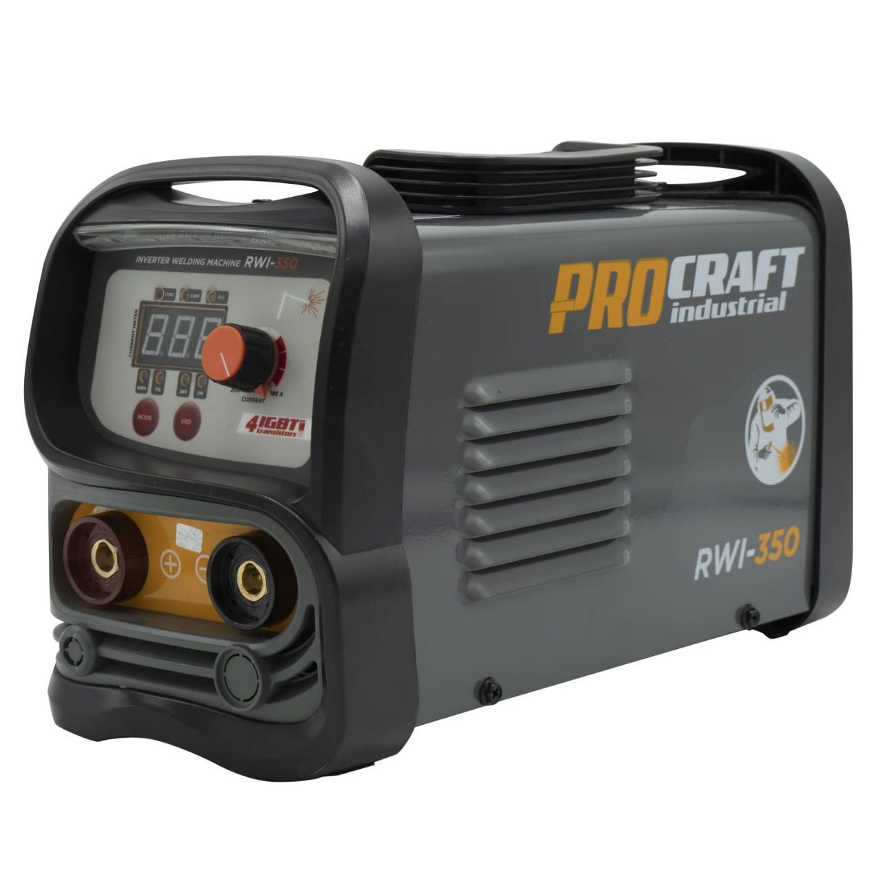 Изображение товара Инверторный сварочный аппарат PROCRAFT RWI-350 160 А MMA с функциями форсажа и антизалипания