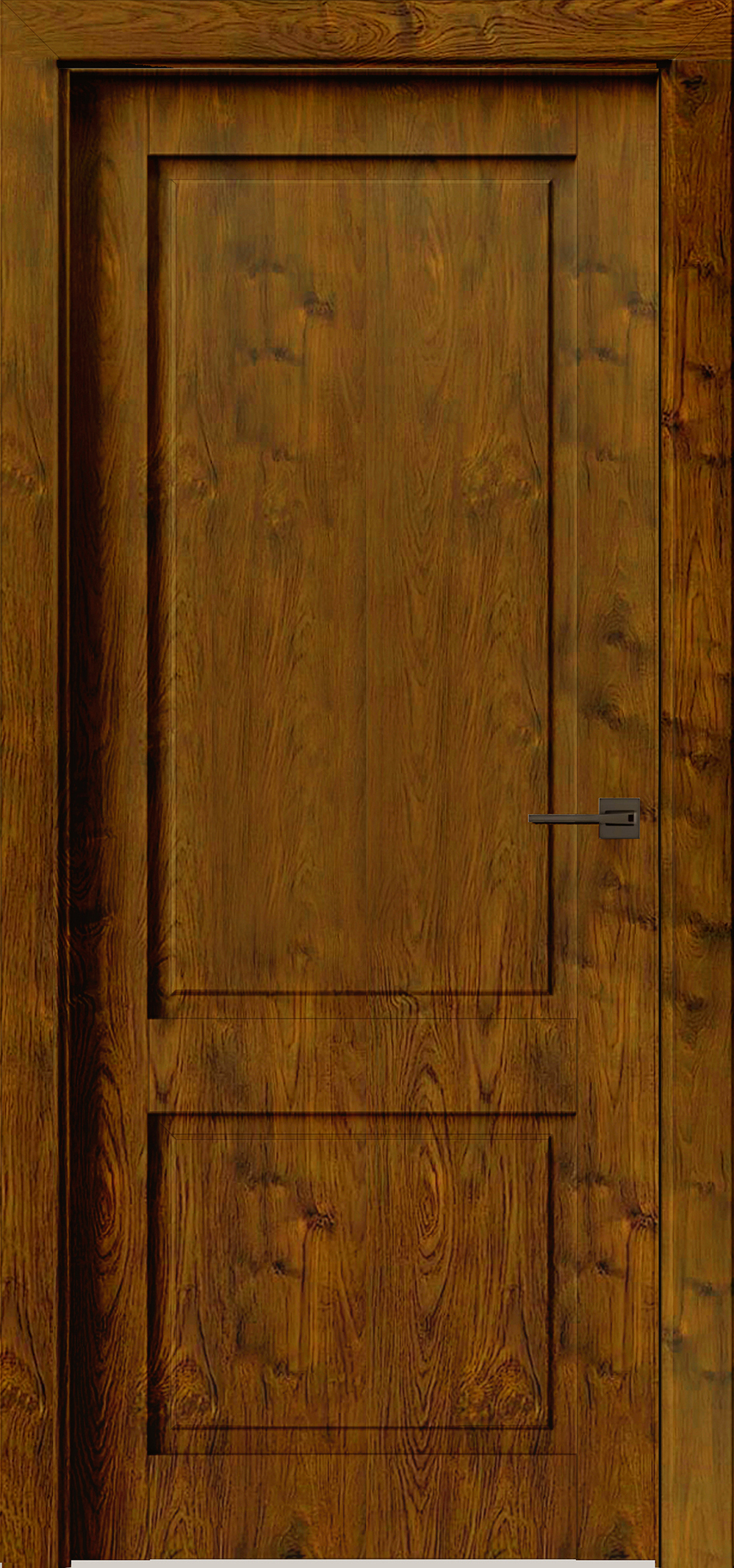 Изображение товара Дверь межкомнатная Uberture Сицилия глухая 200x90 см орех натуральный ПВХ