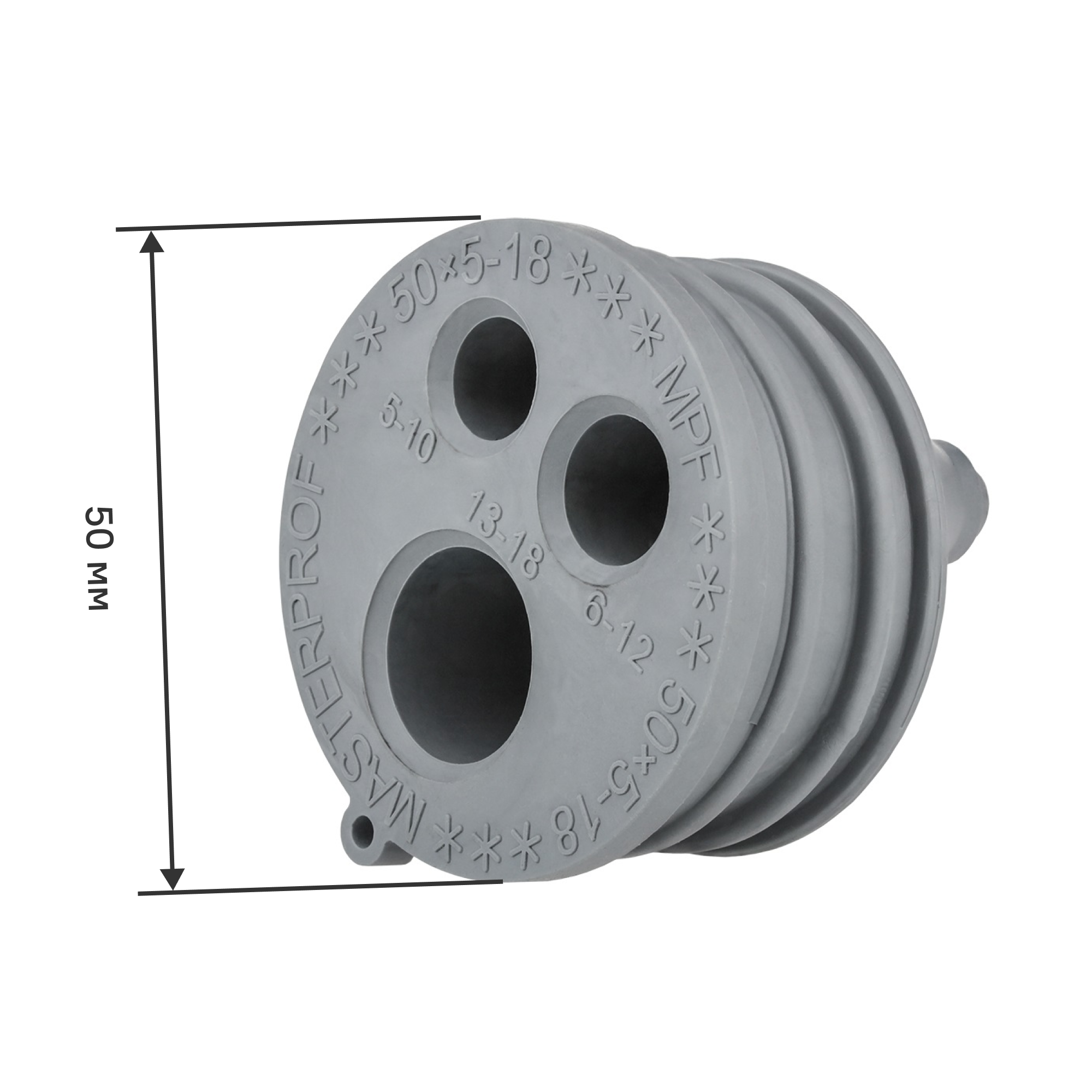 Изображение товара Манжета дренажная MPF 50х(5-18) мм для подключения шлангов