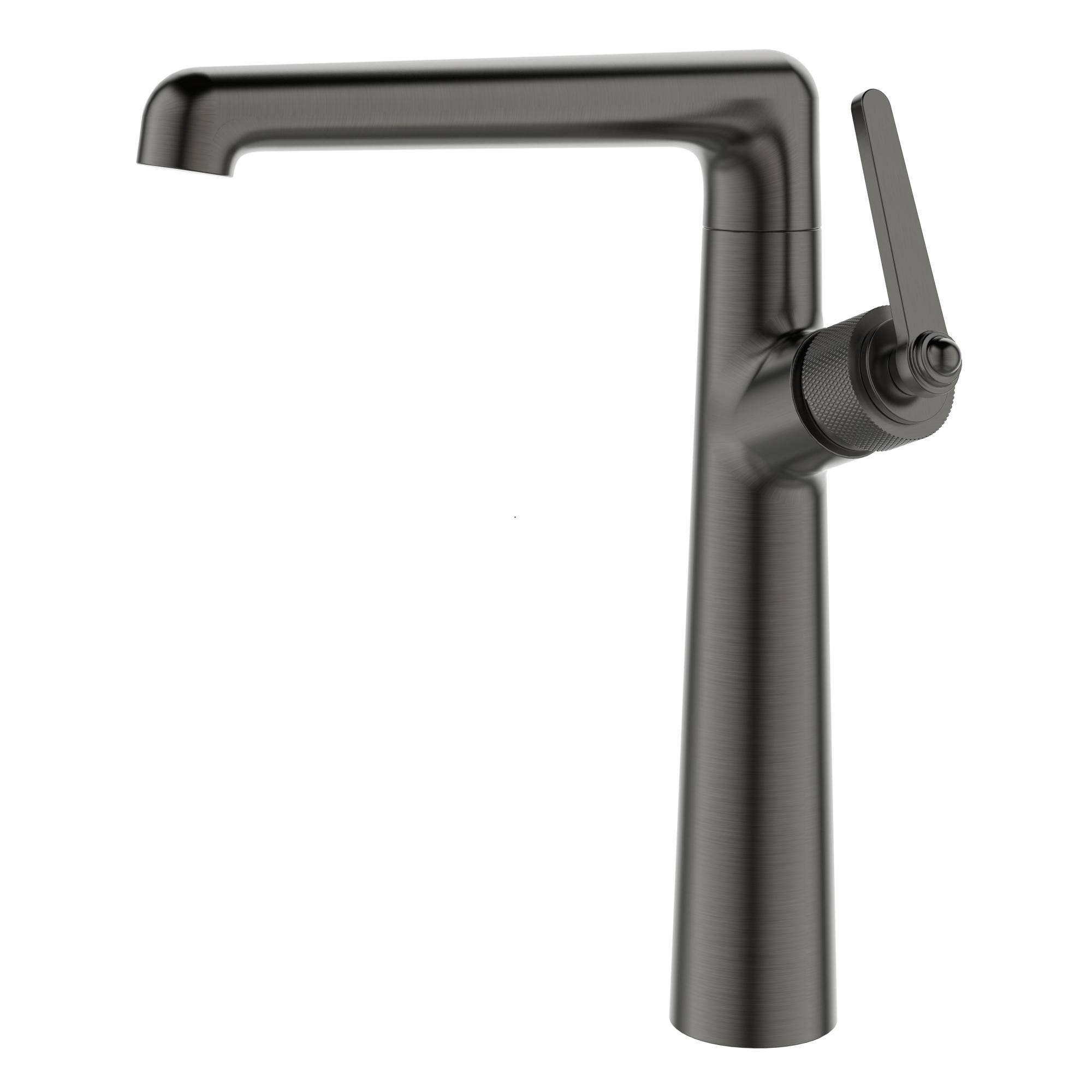 Изображение товара Смеситель для раковины Esko BG25GM однорычажный цвет черный блестящий