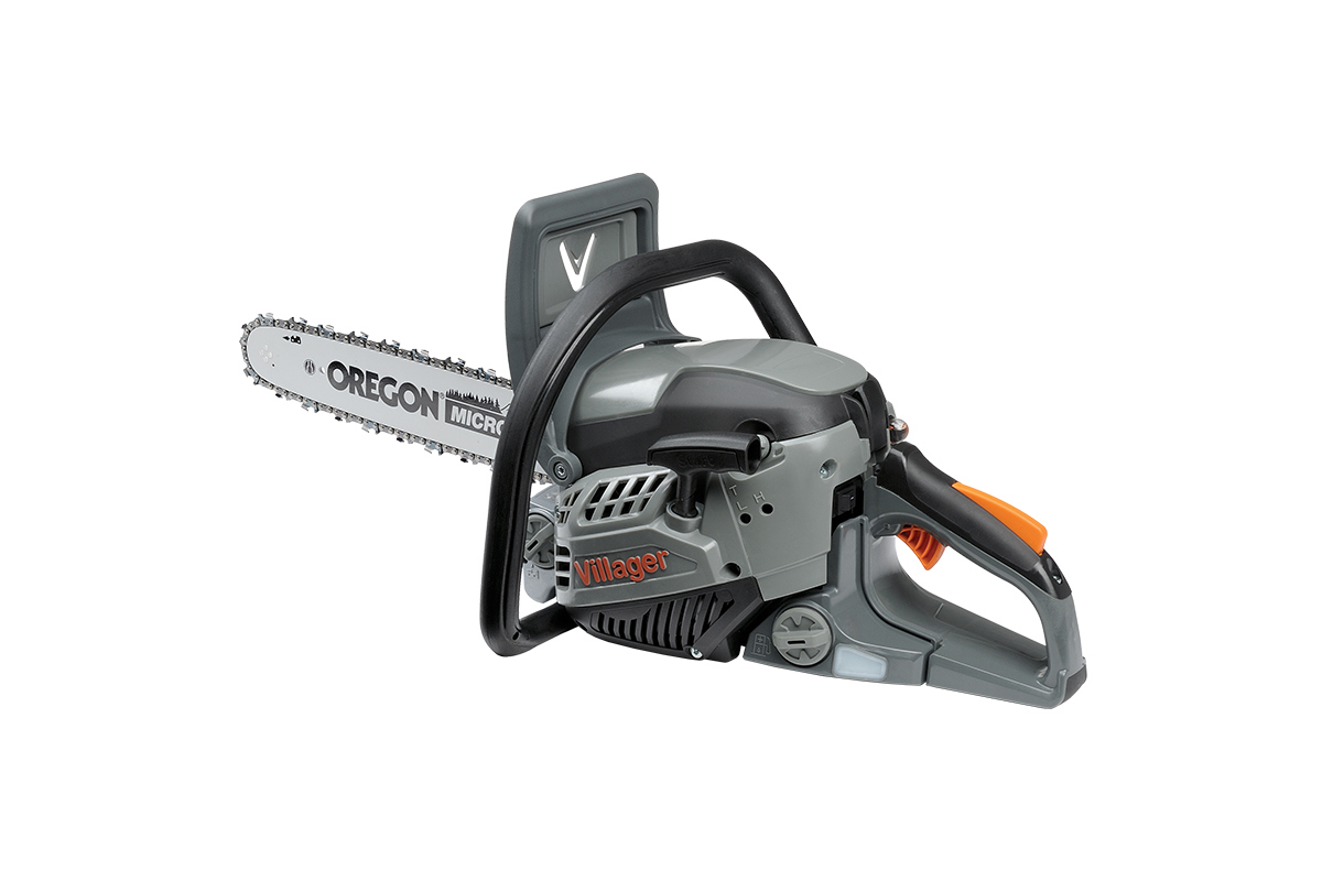 Изображение товара Бензопила Villager 046460 с мощностью 2.3 л.с. и шиной 40 см