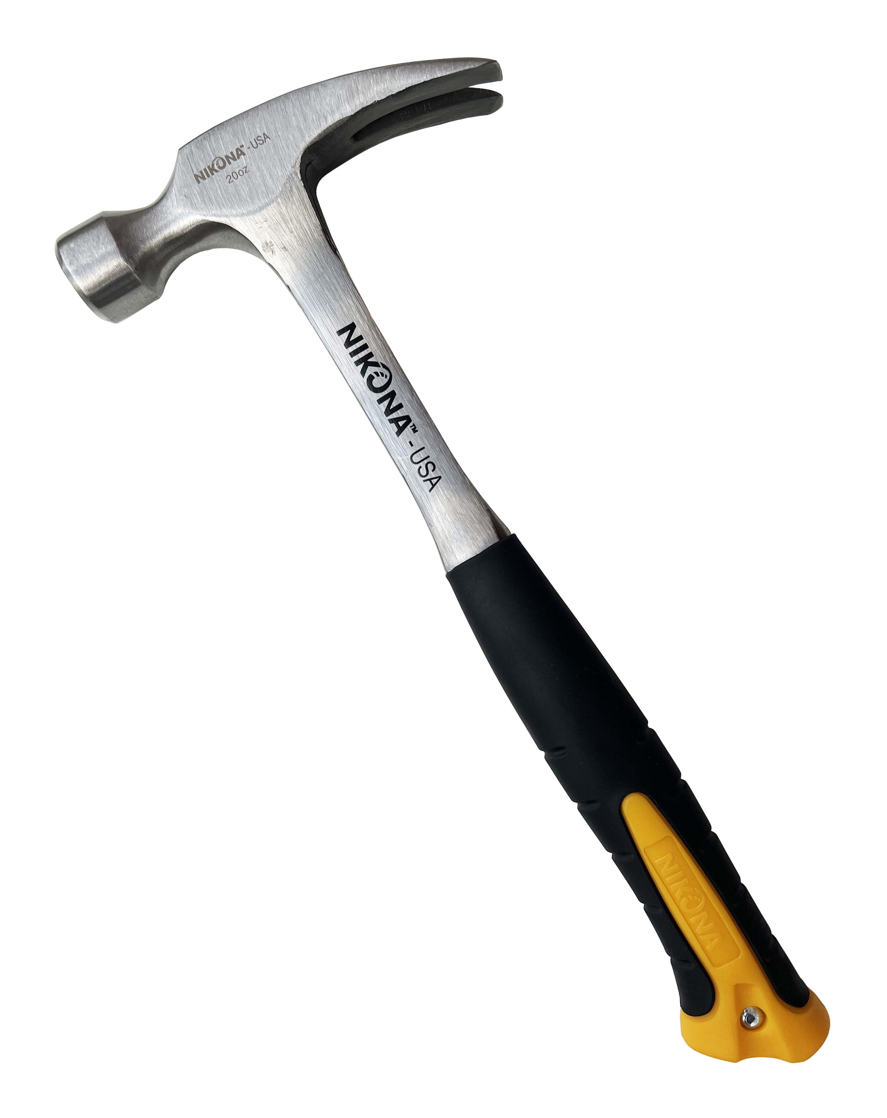 Изображение товара Молоток столярный Nikona 60-634 с металлической рукояткой