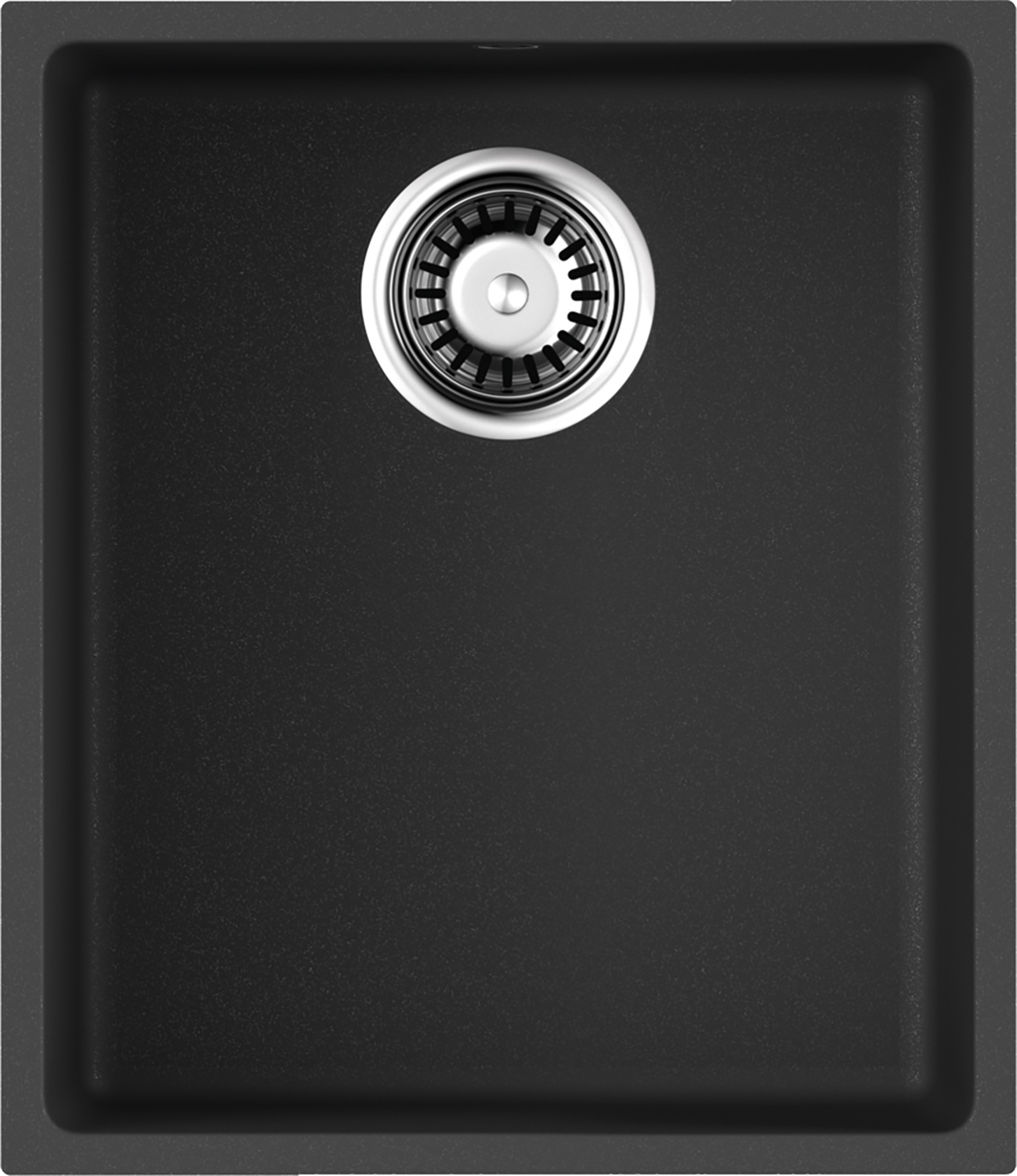Изображение товара Кухонная мойка OMOIKIRI Bosen 38-U-BL из искусственного гранита черная