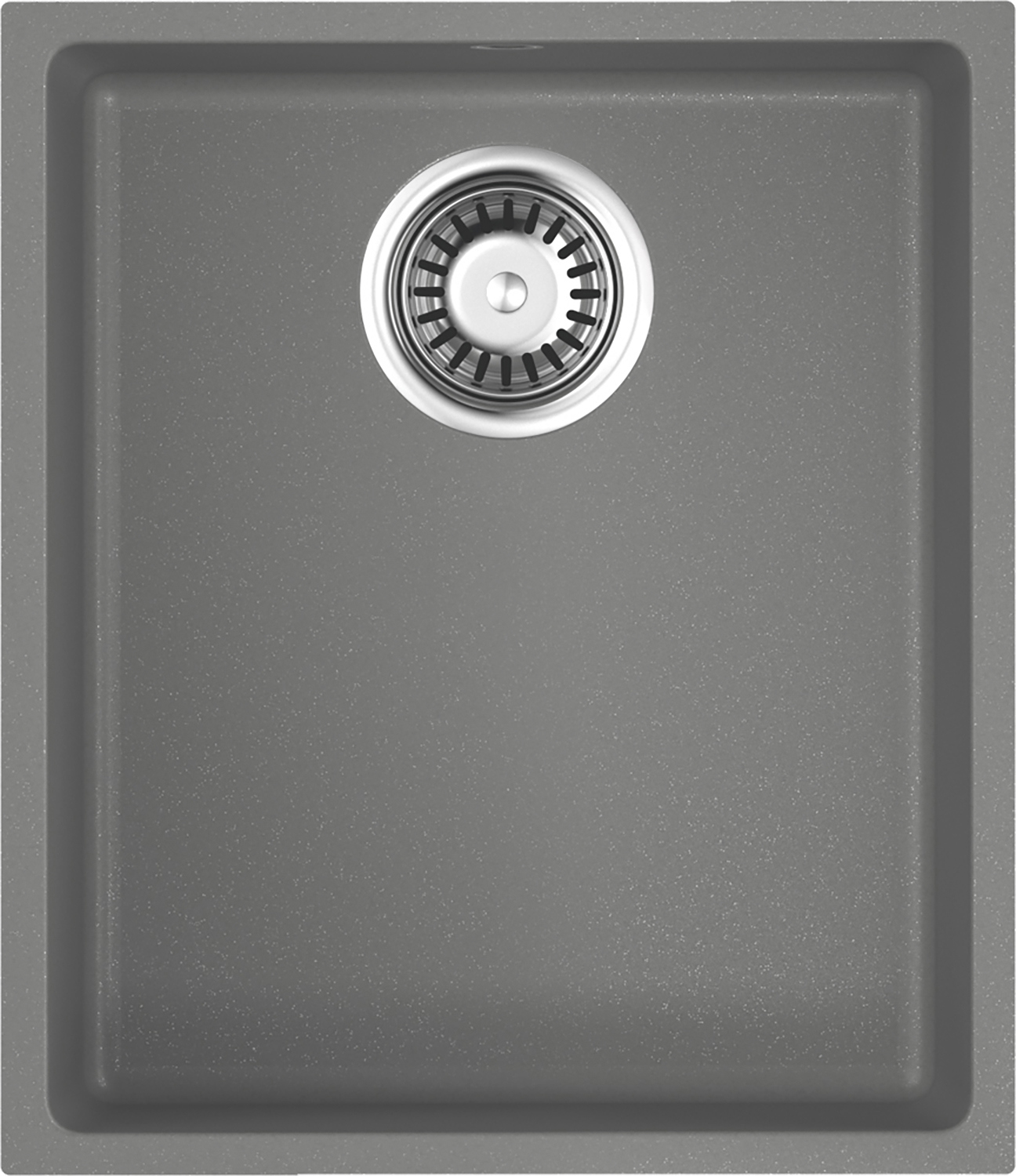 Изображение товара Кухонная мойка OMOIKIRI Bosen 38-U-PL 38x44см искусственный гранит/платина
