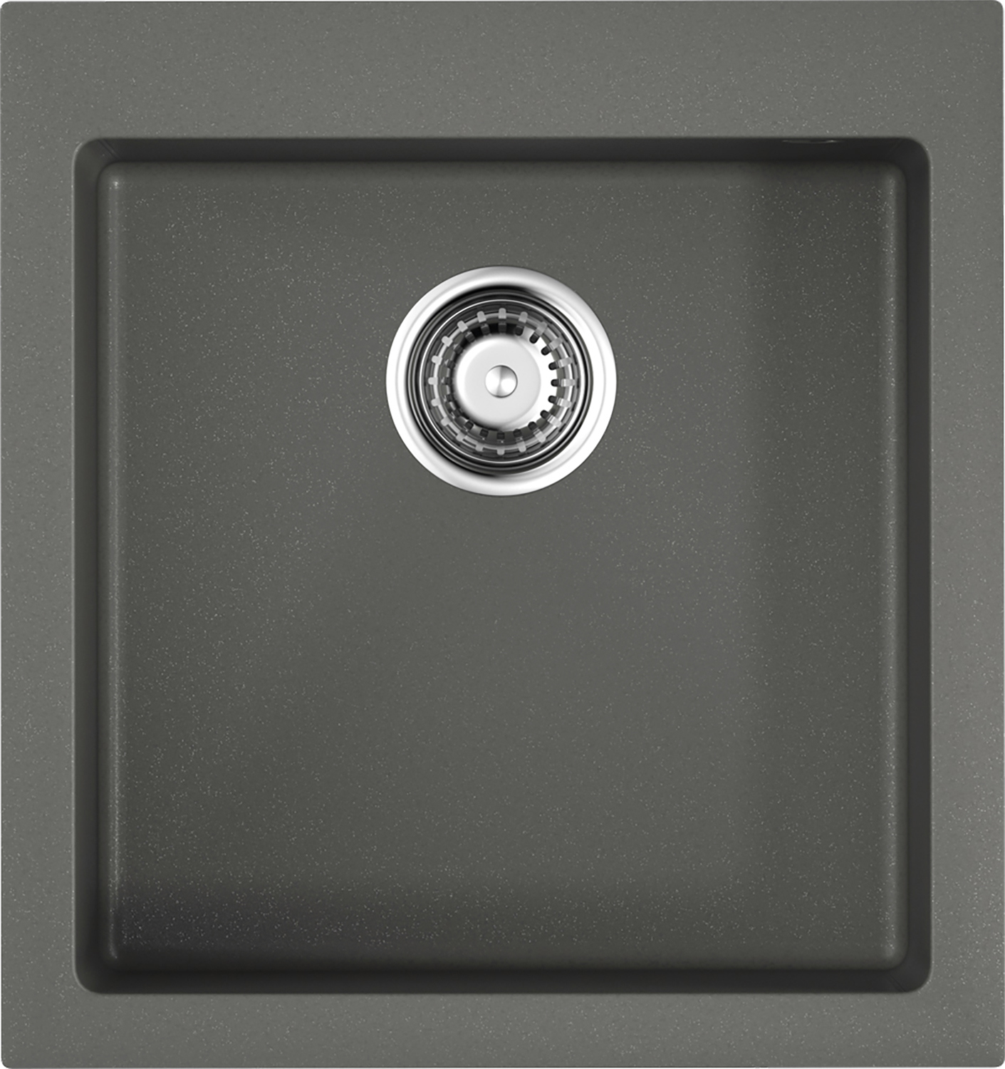 Изображение товара Врезная кухонная мойка Omoikiri Bosen 50x47 см гранит черный матовая