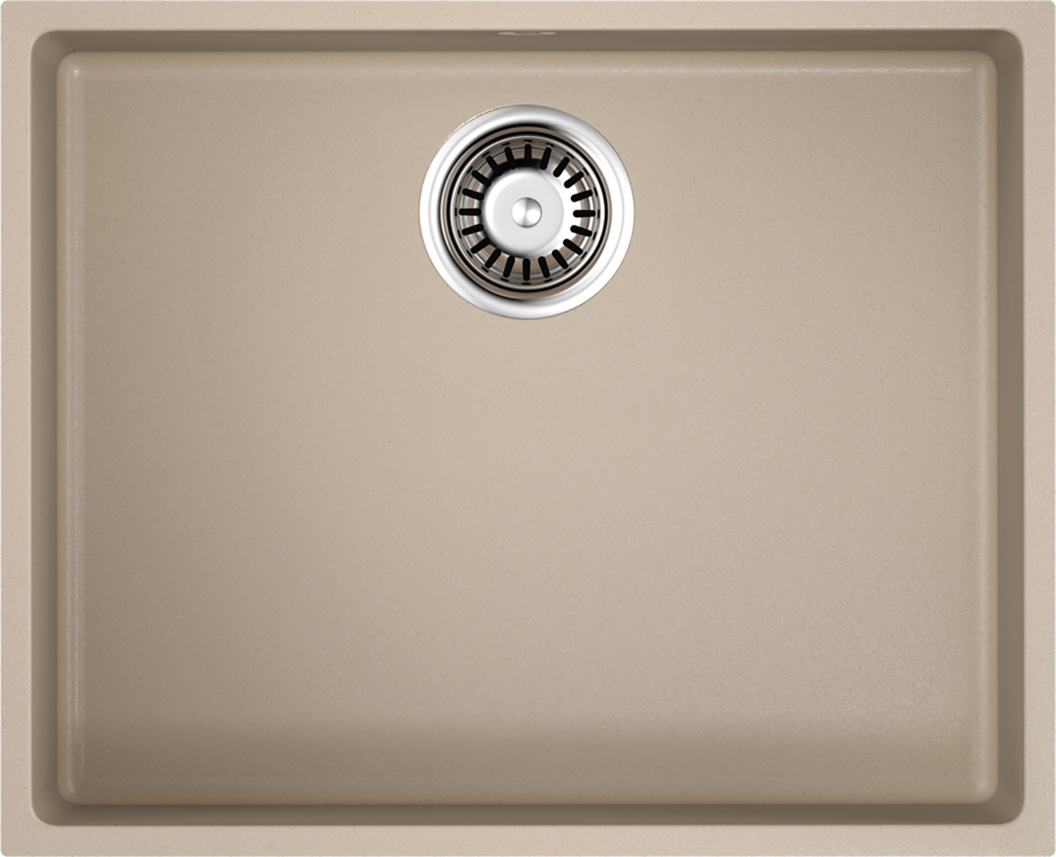 Изображение товара Кухонная мойка OMOIKIRI Bosen 54-U-SA из искусственного гранита бежевого цвета