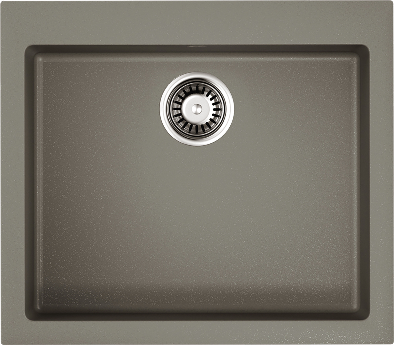 Изображение товара Врезная мойка Omoikiri Bosen 57x50x20 см гранит цвет светло-серый