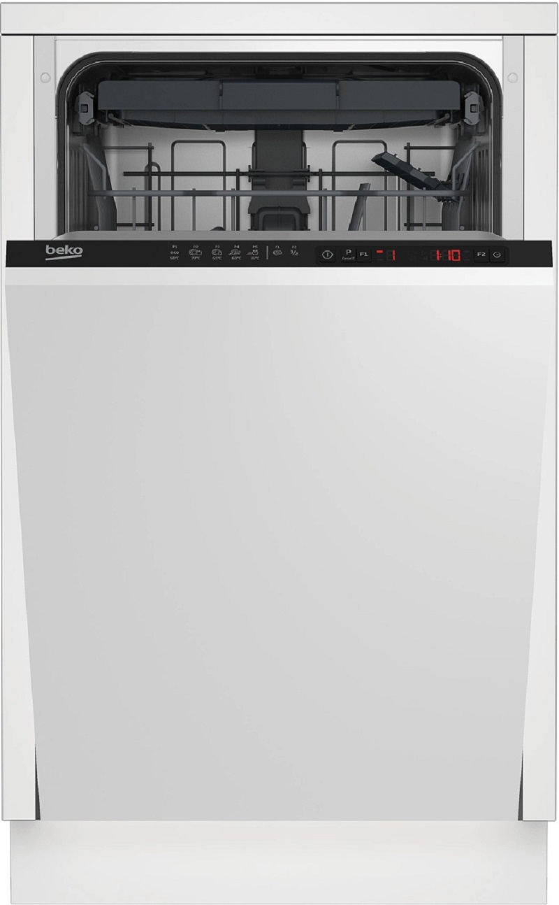 Изображение товара Посудомоечная машина встраиваемая Beko BDIS1W861 узкая 9 комплектов