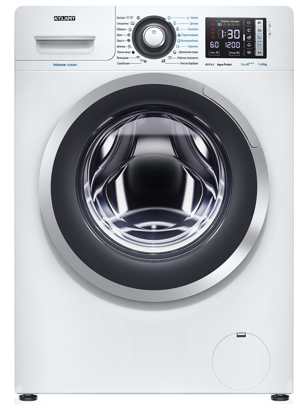 Изображение товара Стиральная машина Атлант СМА 60У1214-С-01, 6 кг, белая
