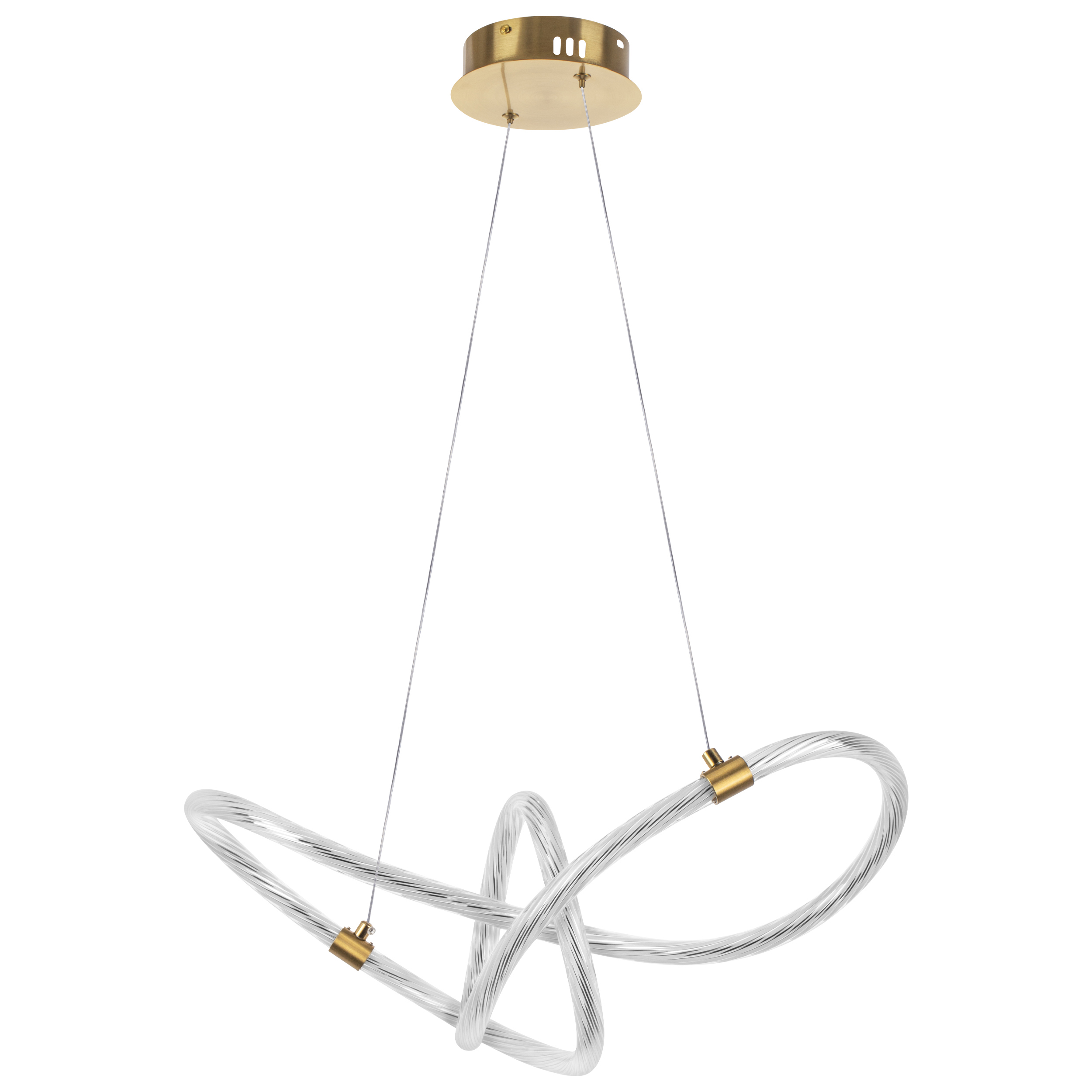 Изображение товара Светильник подвесной светодиодный Lightstar Corinto 737503 12 м² нейтральный белый свет цвет золото