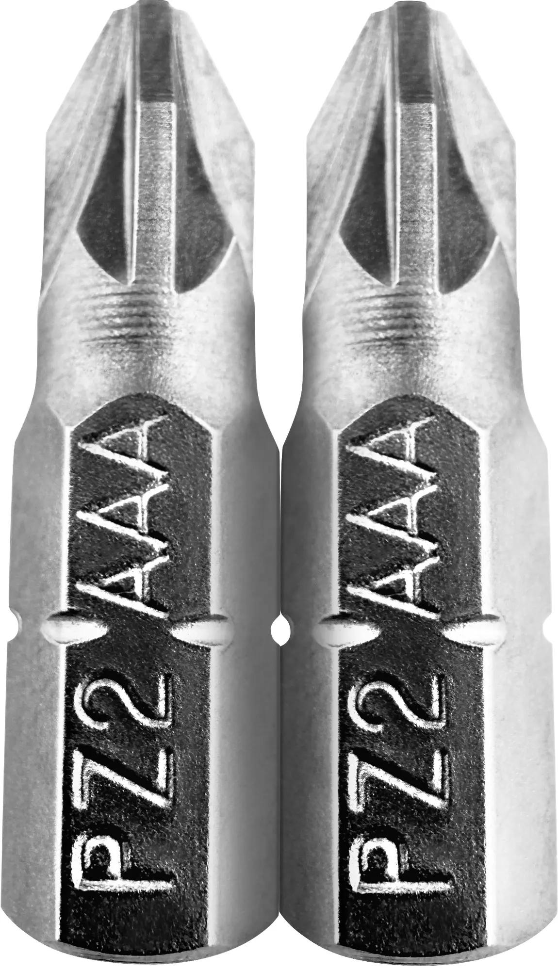 Бита Vertextools БТ-PZ2-25-2 PZ2x25 мм, 2 шт.