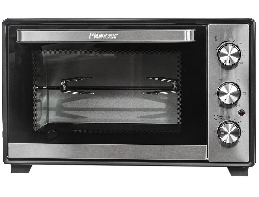 Изображение товара Мини-печь Pioneer MO5015G черная с грилем 32 л мощностью 1600 Вт