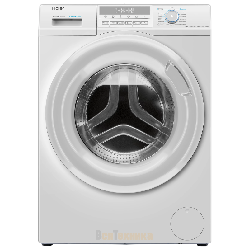 Изображение товара Стиральная машина Haier HW60-BP12929BE 6 кг фронтальная с защитой от детей