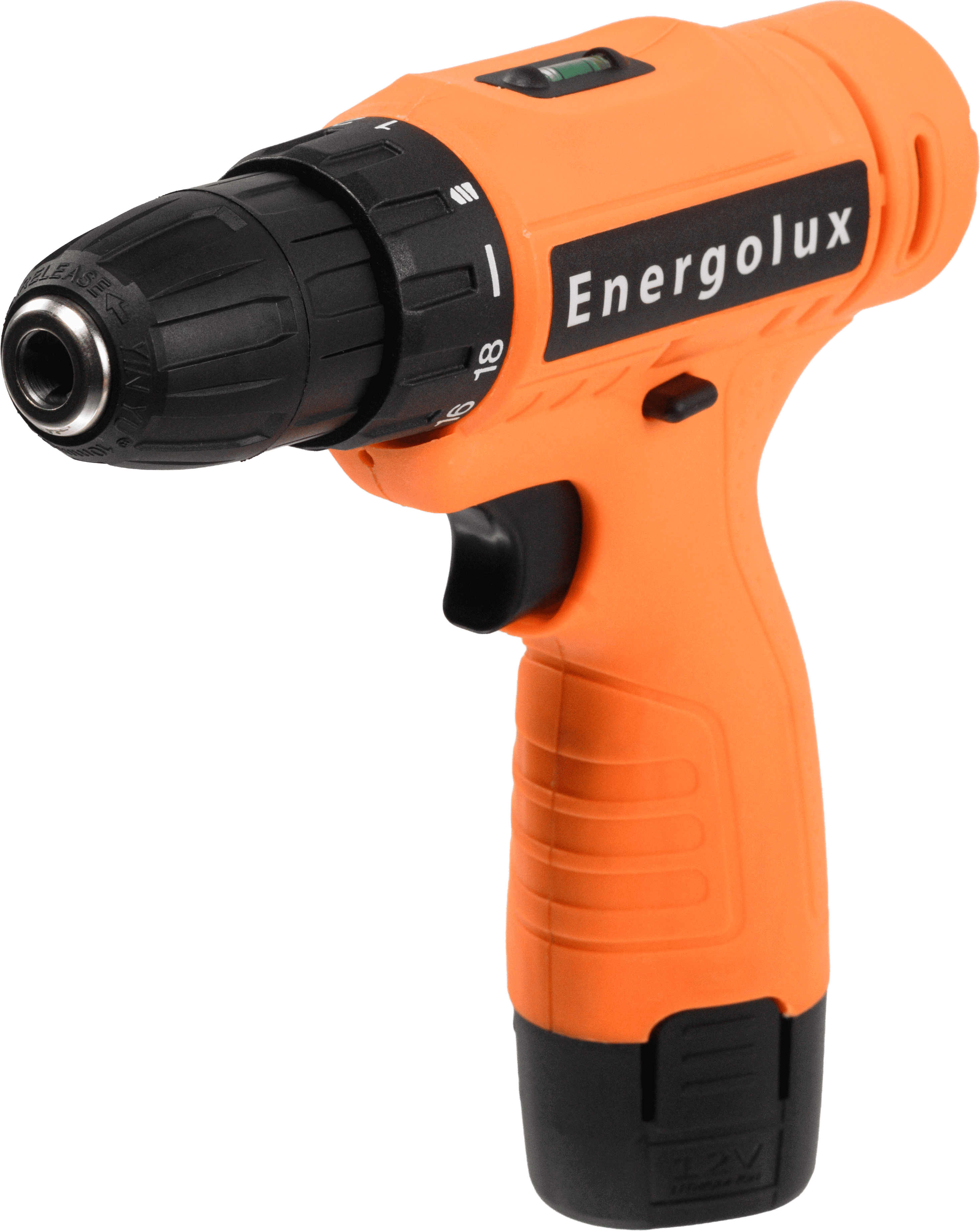 Изображение товара Дрель-шуруповерт аккумуляторная Energolux ДА-12ЛМ/1, 12 В Li-ion 1.5 Ач