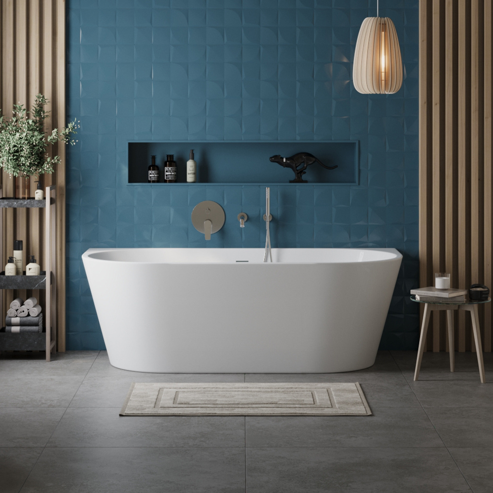 Изображение товара Отдельностоящая ванна Belbagno BB710-1700-800 акрил 170x79см Изображение товара Отдельностоящая ванна Belbagno BB710-1700-800 акрил 170x79см