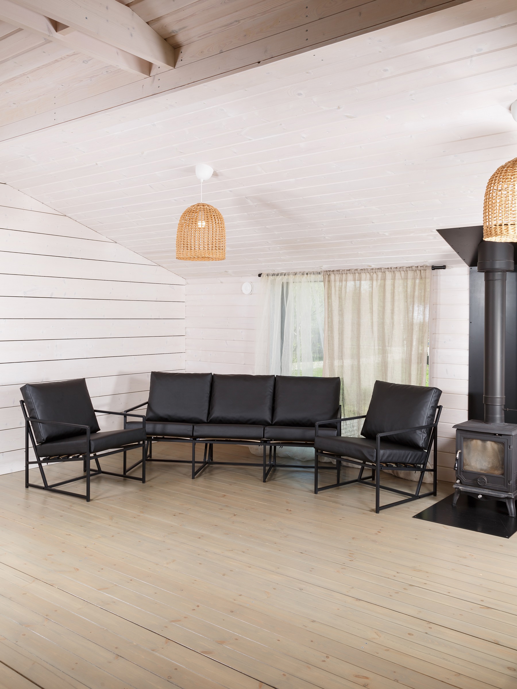 Изображение товара Набор садовой мебели Mateo из металла с подушками для отдыха