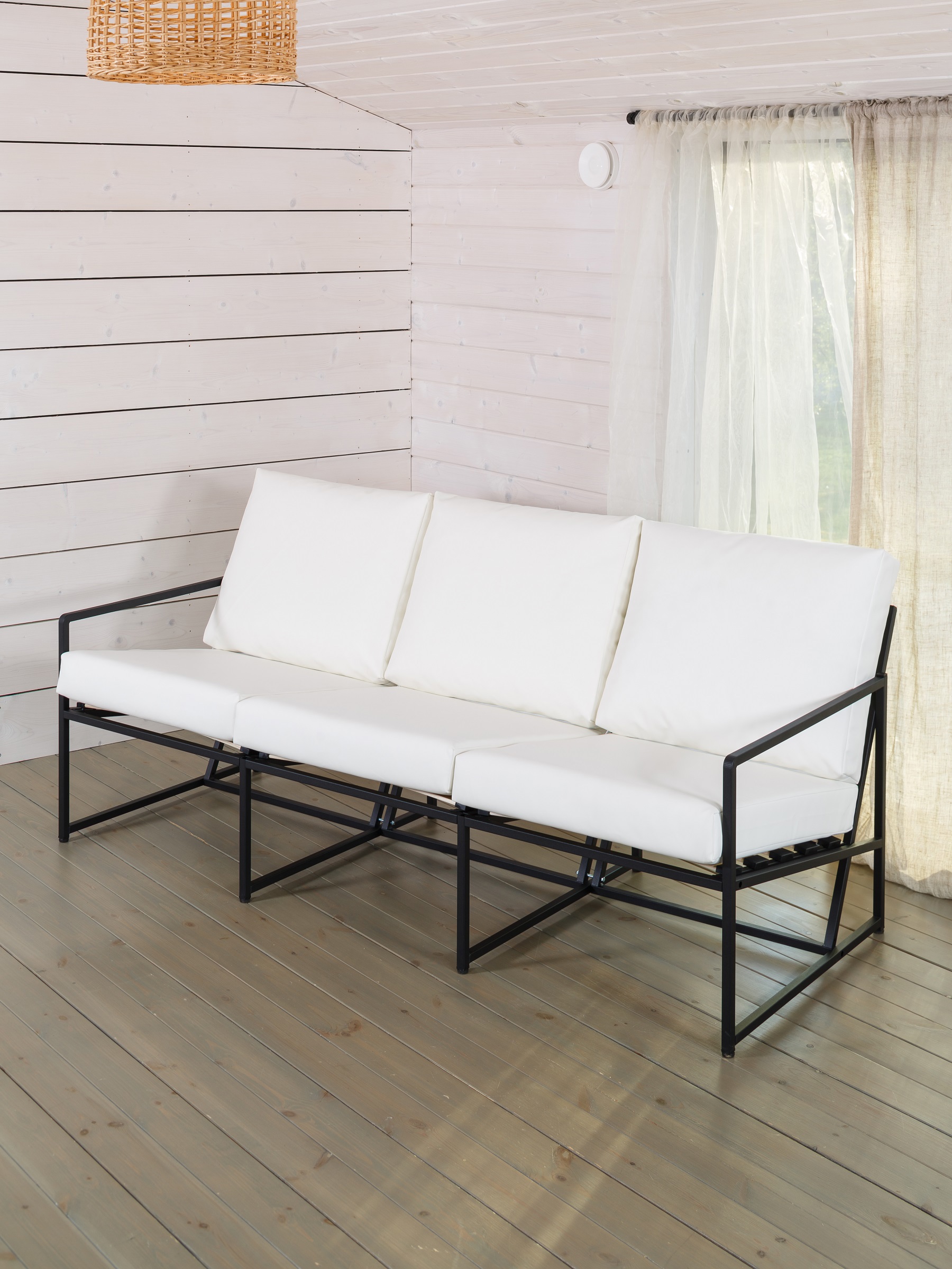 Изображение товара Набор садовой мебели Estente Mateo с диваном и креслами 55.8 кг Россия