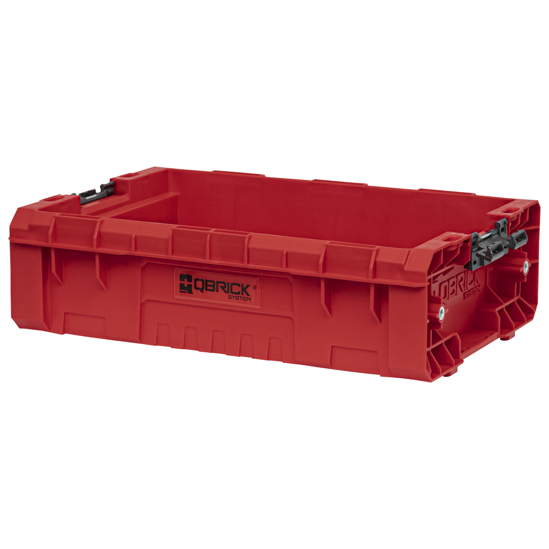 Изображение товара Ящик для инструментов Qbrick System QS Pro Box 130 2.0 Red Ultra HD 32.50x46x15 см, abs-пластик