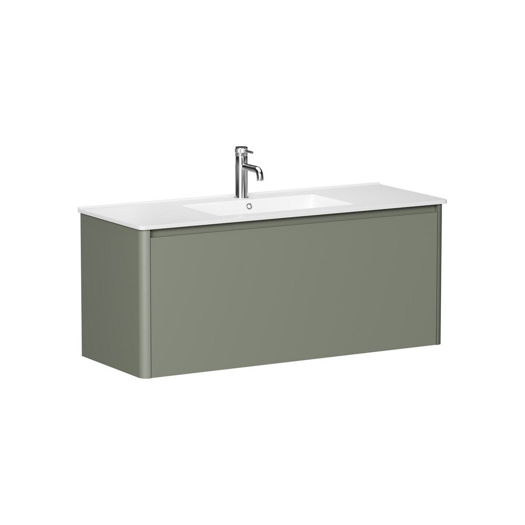 Изображение товара Тумба под раковину Allen Brau Gravity 120 см оливковый матовый