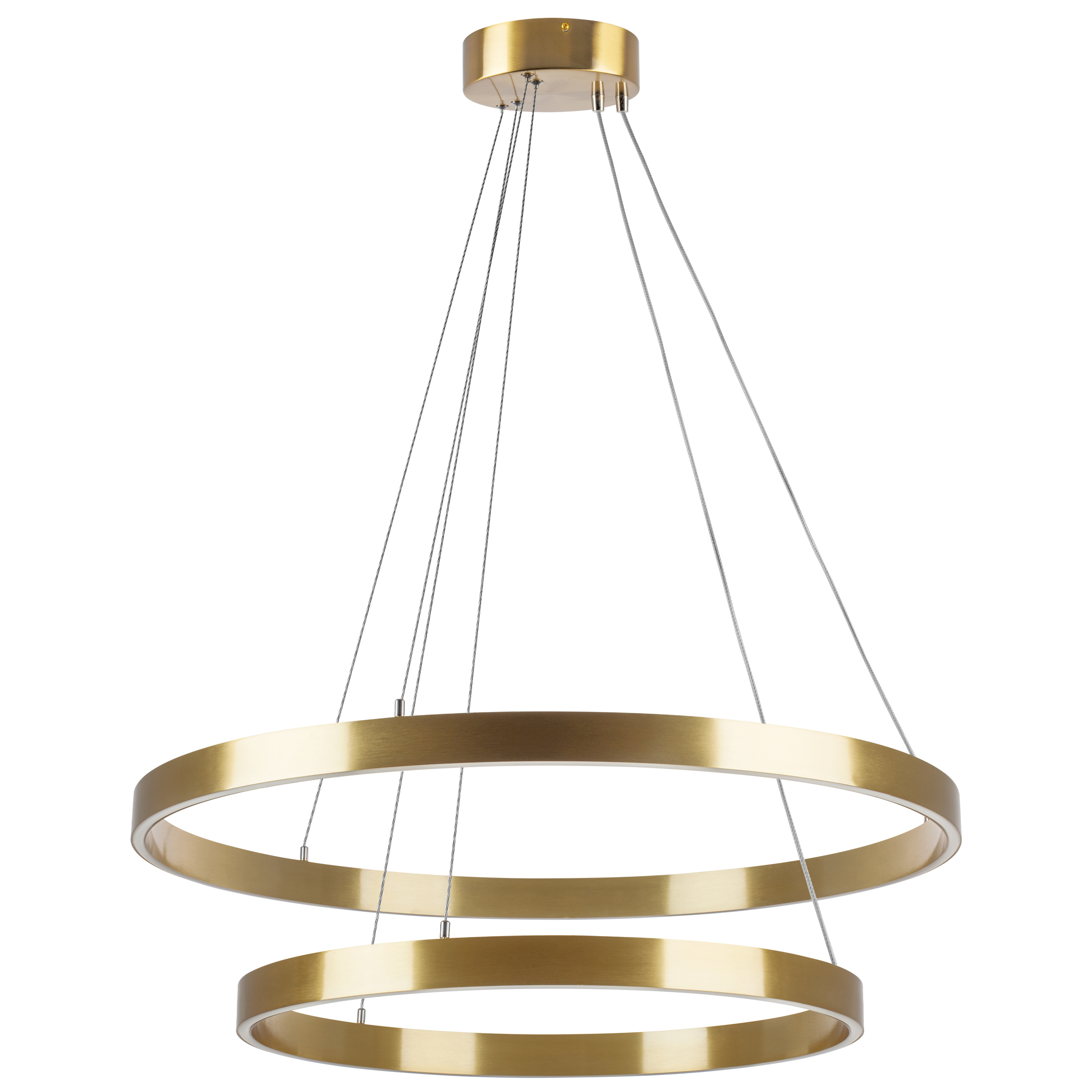 Изображение товара Светильник подвесной светодиодный Lightstar Saturno 748123 28 м² нейтральный белый свет цвет золото