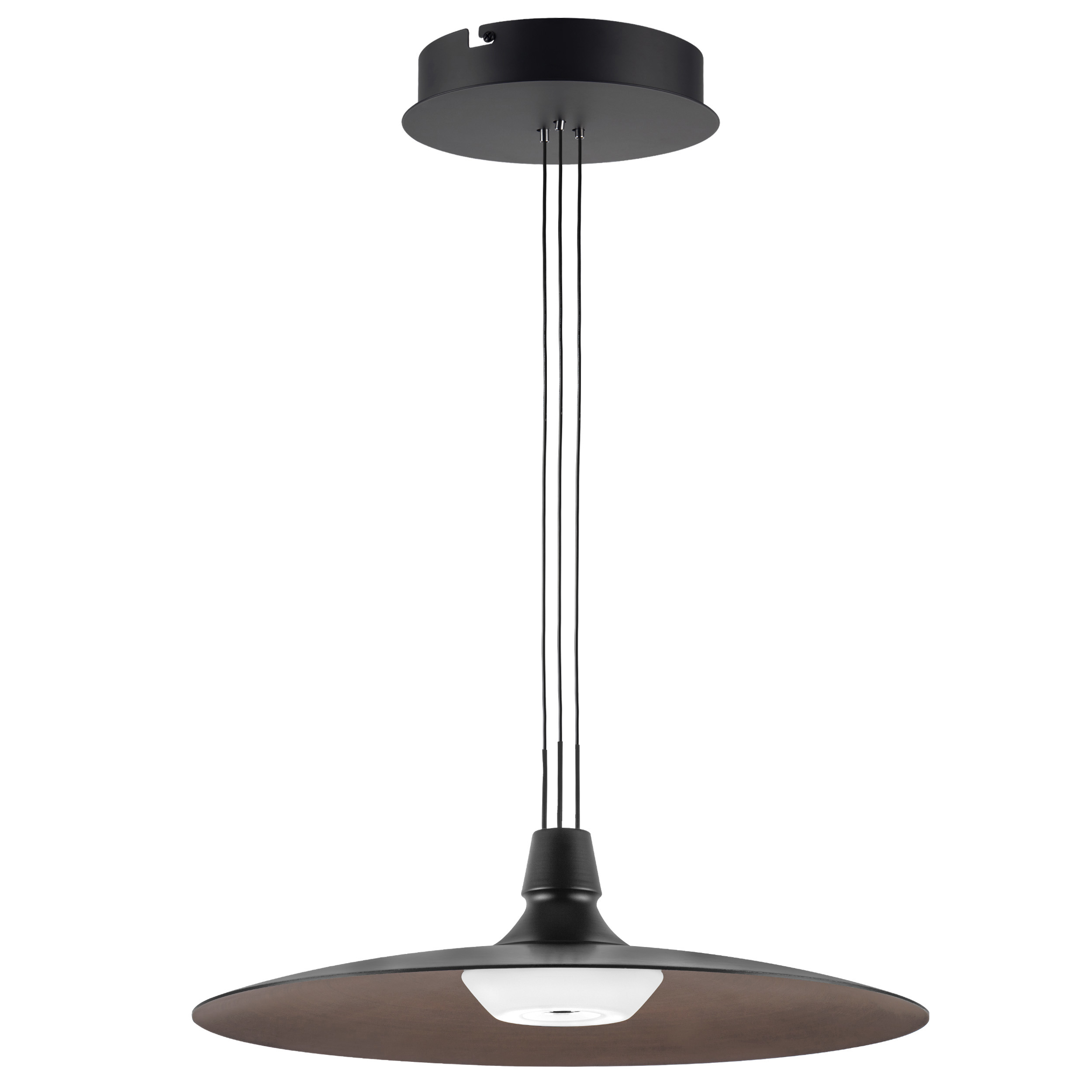 Изображение товара Светильник подвесной светодиодный Lightstar Emisfero 737427 6 м² нейтральный белый свет цвет черный