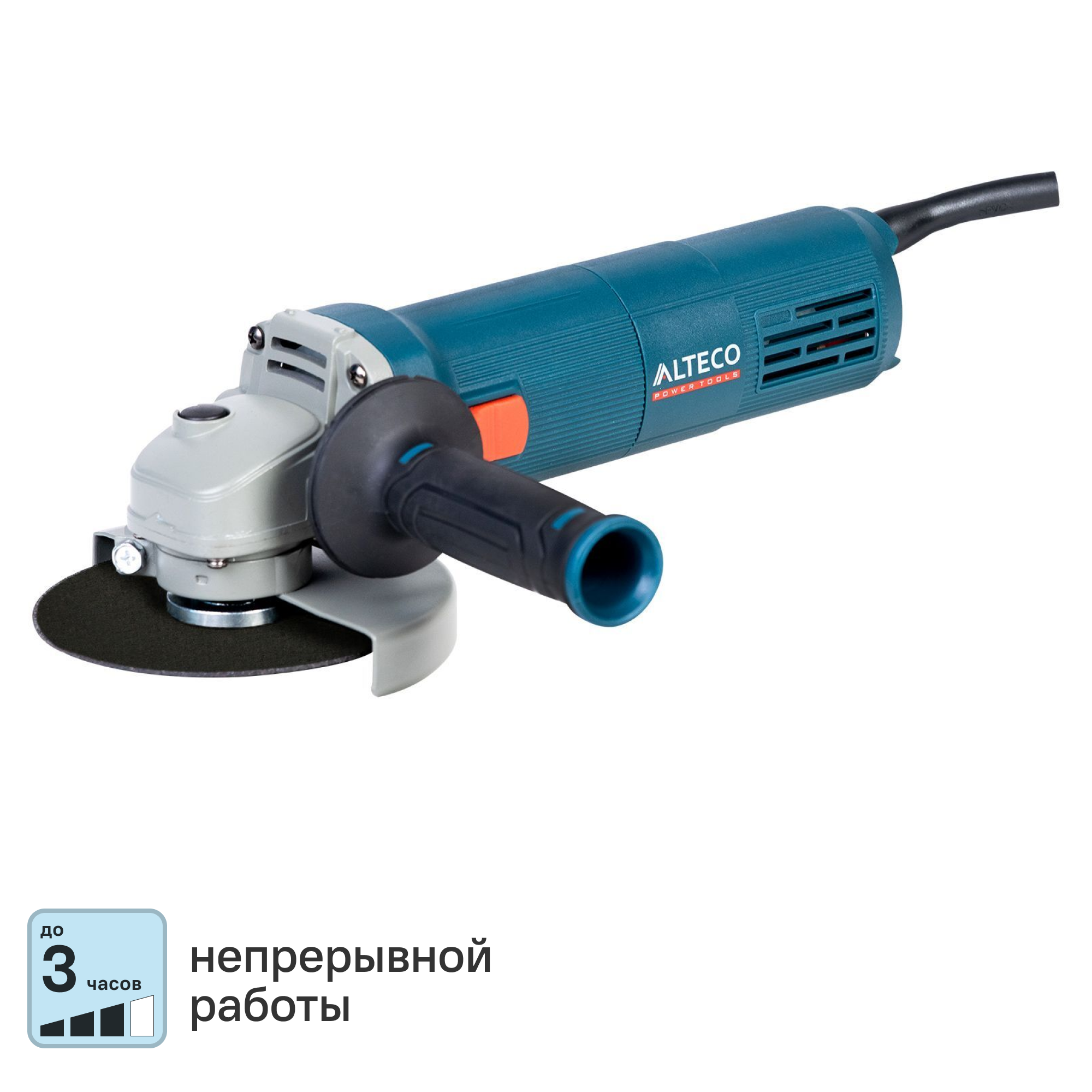 Изображение товара Угловая шлифовальная машина Alteco Heavy Duty AGH 1000-125 E 1000 Вт 125 мм