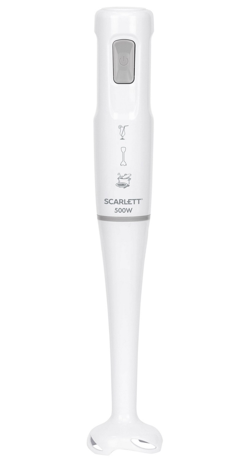 Изображение товара Погружной блендер Scarlett SC-HB42S12 белого цвета 500W универсальный кухонный прибор
