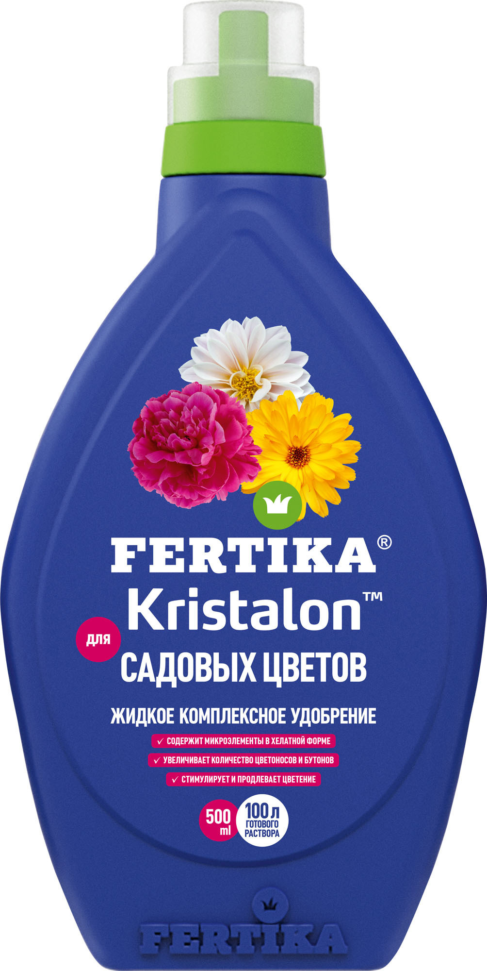 Изображение товара Удобрение Фертика Кристалон для садовых цветов 0.5 л
