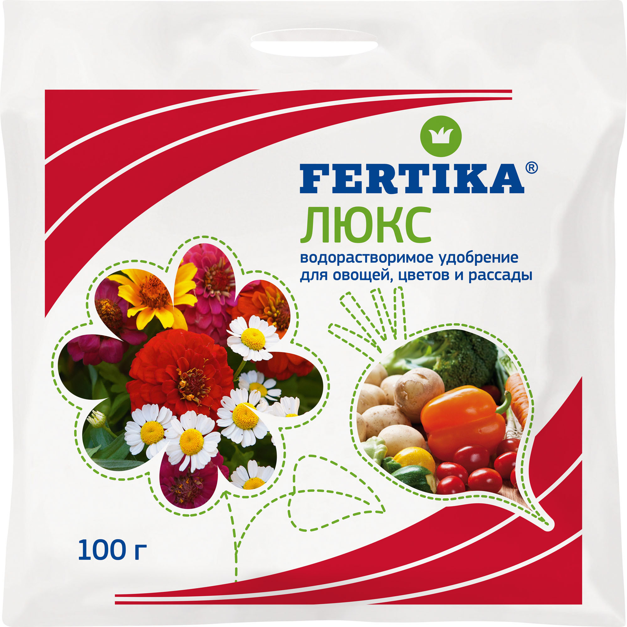Изображение товара Удобрение водорастворимое Фертика Люкс 100 г