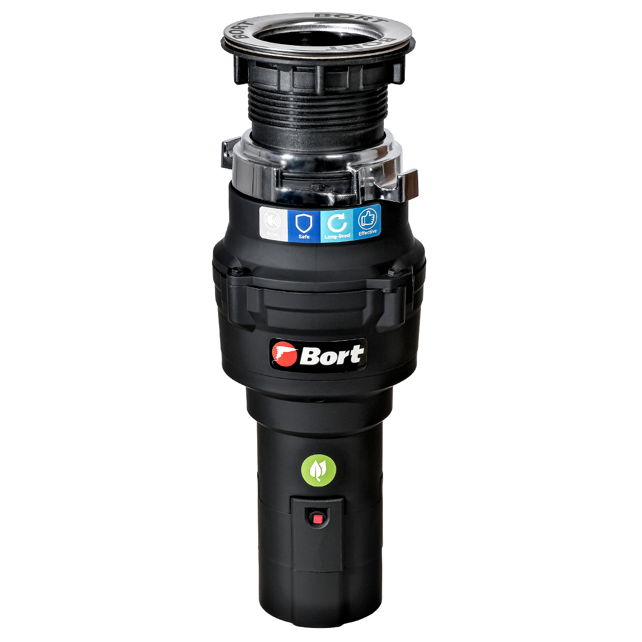 Изображение товара Измельчитель пищевых отходов Bort Caiman 0.86л 375Вт черный