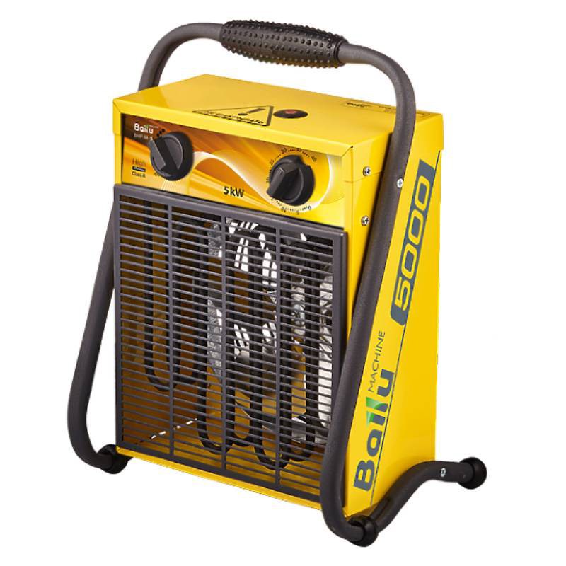 Изображение товара Электрическая тепловая пушка Ballu BHP-M-5 4500 Вт для обогрева помещений