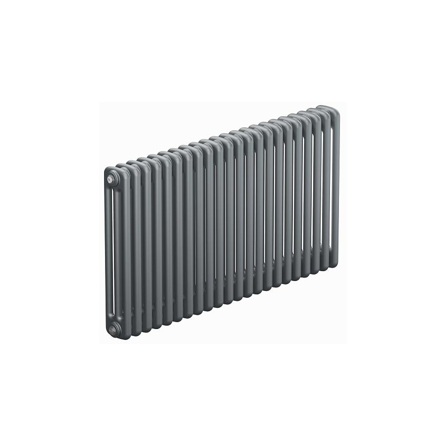 Изображение товара Радиатор трубчатый Rifar TUB 3057-22-TI 500x107 22 секции боковое подключение сталь серый с кронштейном