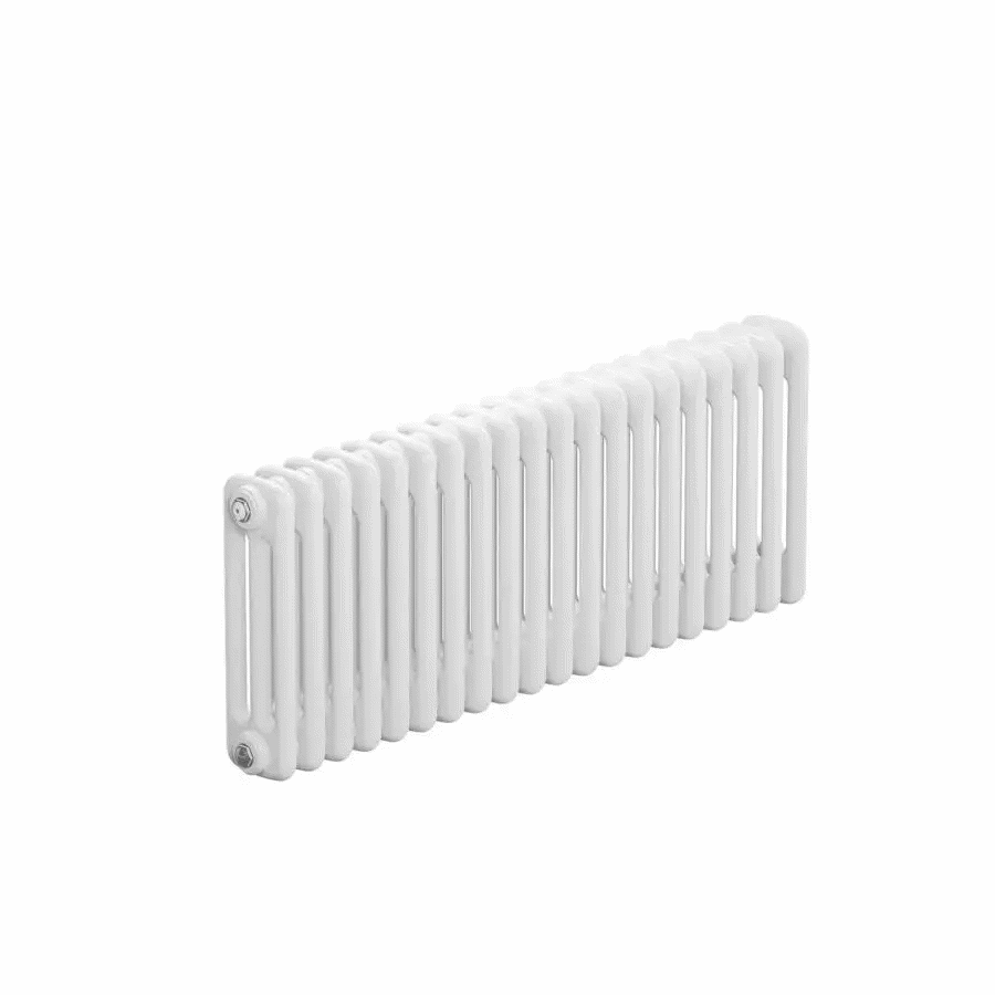 Изображение товара Радиатор трубчатый Rifar TUB 3037-20 300x107 20 секций боковое подключение сталь белый с кронштейном