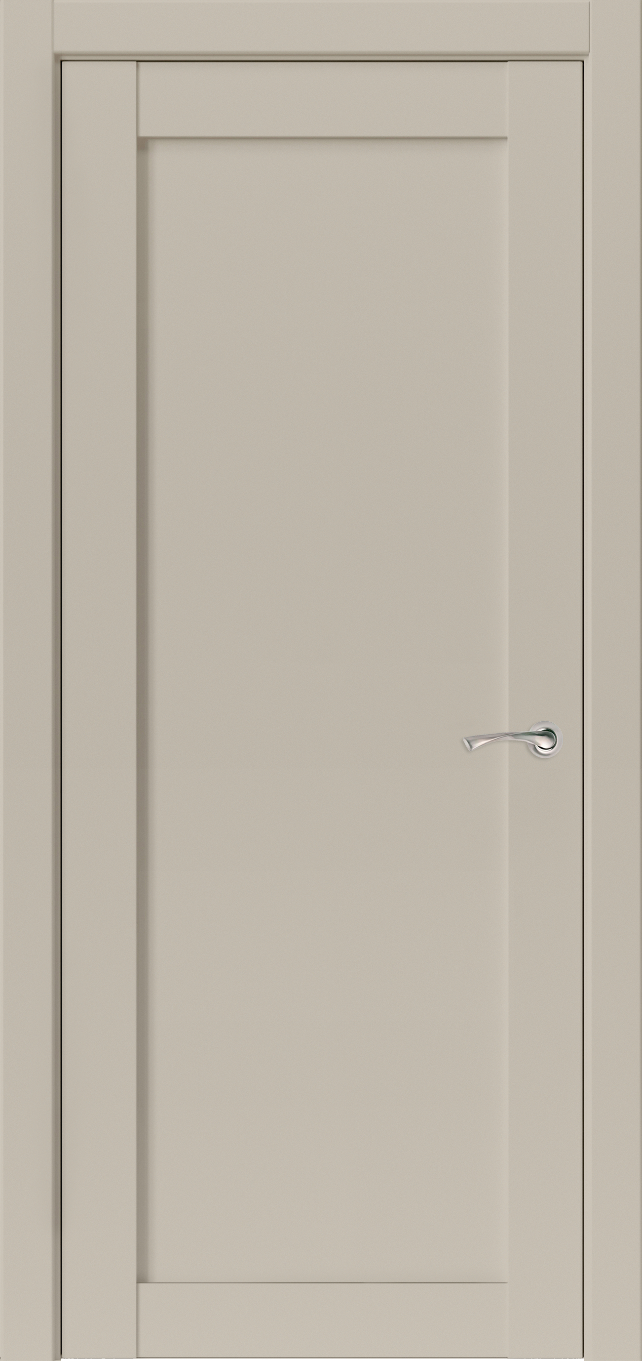 Изображение товара Дверь межкомнатная Uberture Лайт Классика 11011 глухая 80x200см ПВХ цвет лофт мокко без замка и петель в комплекте