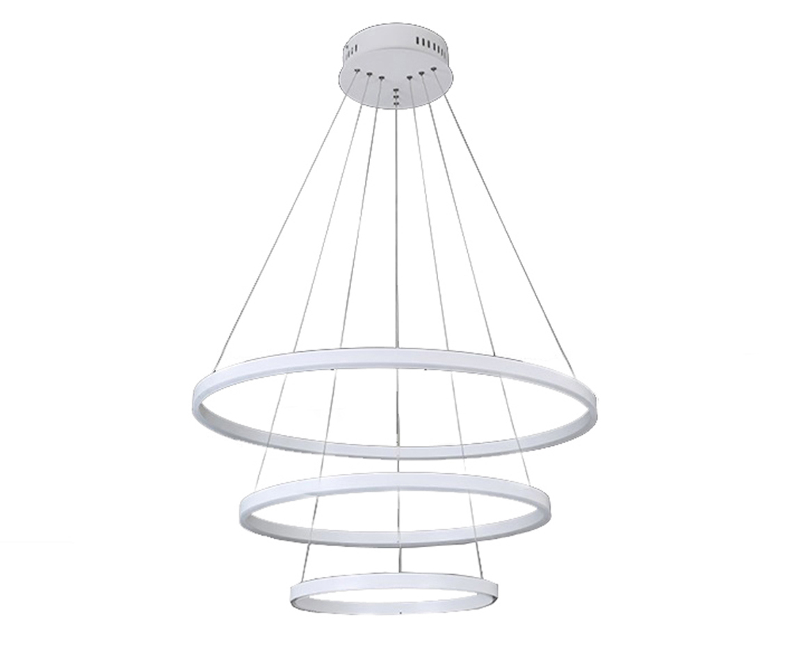 Изображение товара Светильник подвесной светодиодный Kink light Тор 08223.01a 4000k-kinklight 50 м² нейтральный белый свет цвет белый