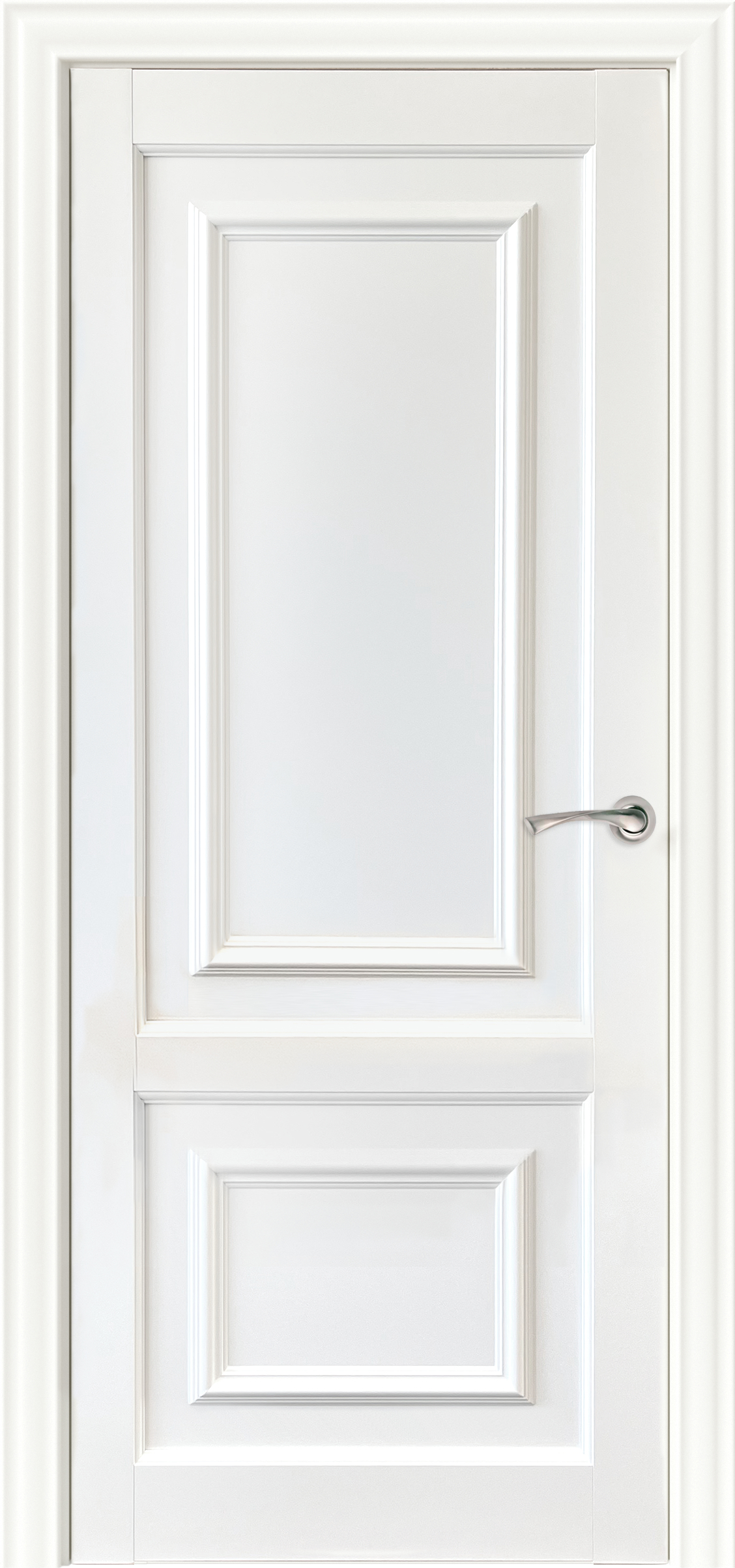 Изображение товара UBERTURE Багетная Классика 50012 — глухое полотно, 90x200 см, лофт белый