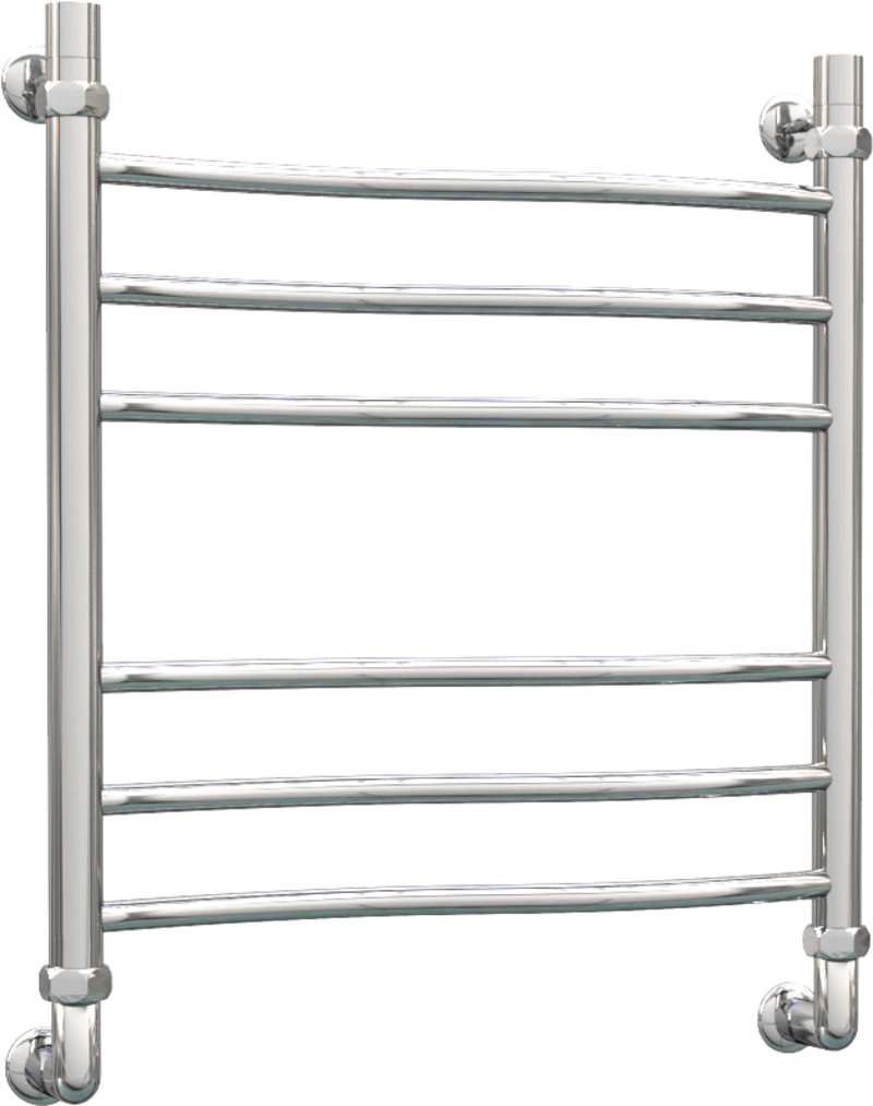 Изображение товара Водяной полотенцесушитель Роснерж Волна L101010 60x40 из нержавеющей стали современный дизайн