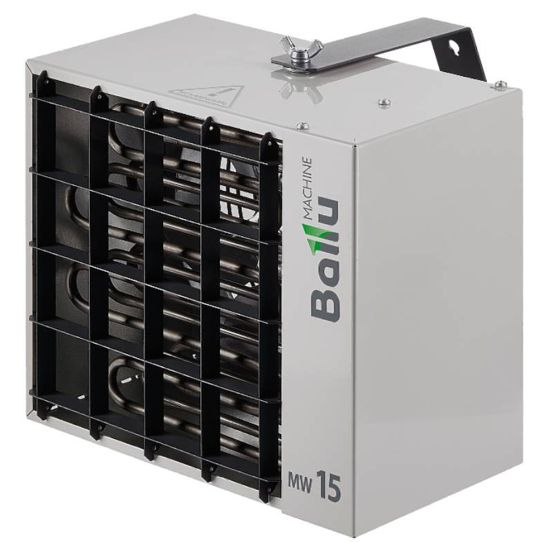 Изображение товара Электрическая тепловая пушка Ballu BHP-MW-15 15000 Вт с регулировкой температуры