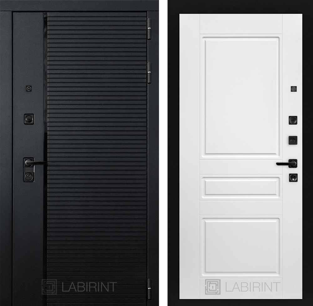 Изображение товара Входная дверь Лабиринт Пиано П03, правый, 205x88 см