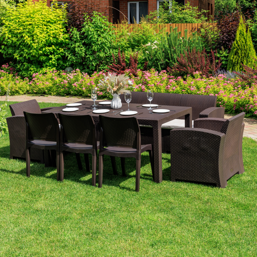 Изображение товара Набор садовой мебели LANA LUX DINING XL для отдыха на даче