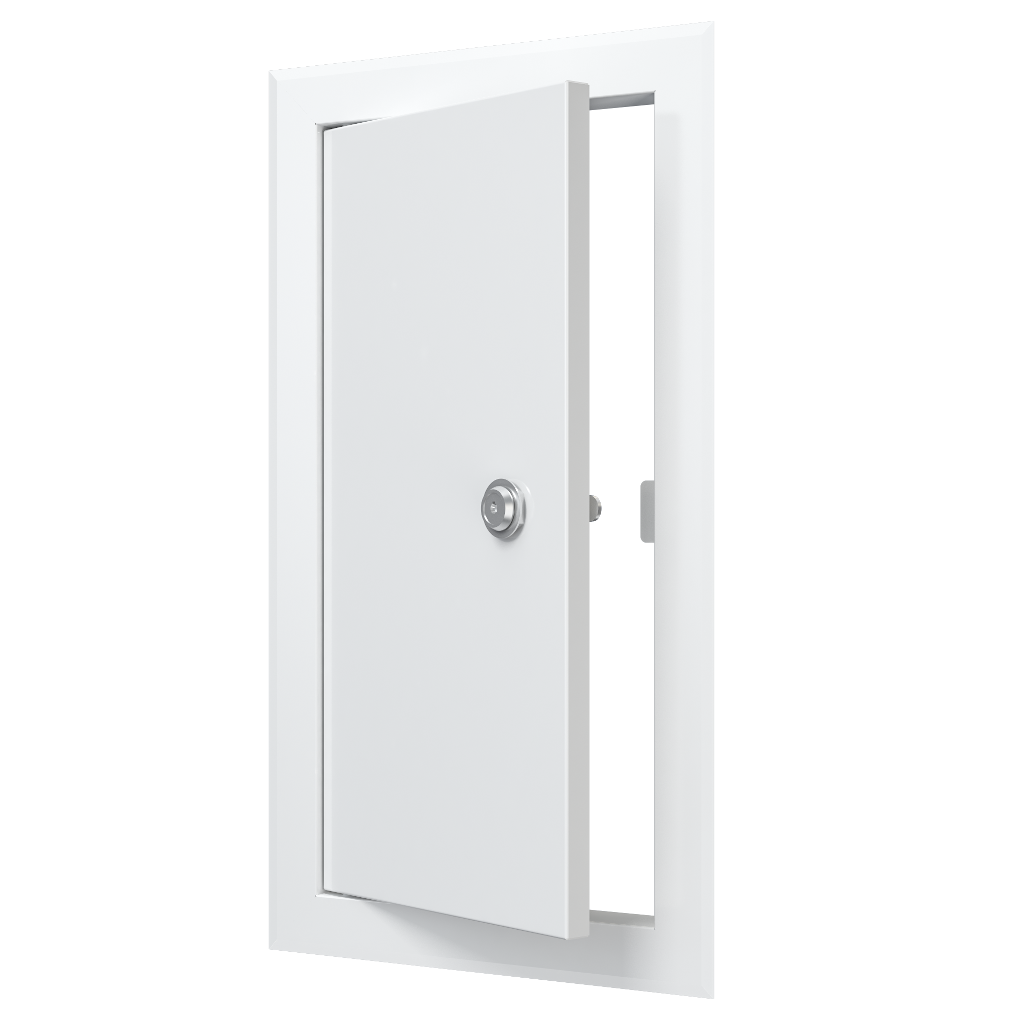 Изображение товара Ревизионный люк из стали Evecs ЛТМЗп 26x46 см с ручкой магнитными замками