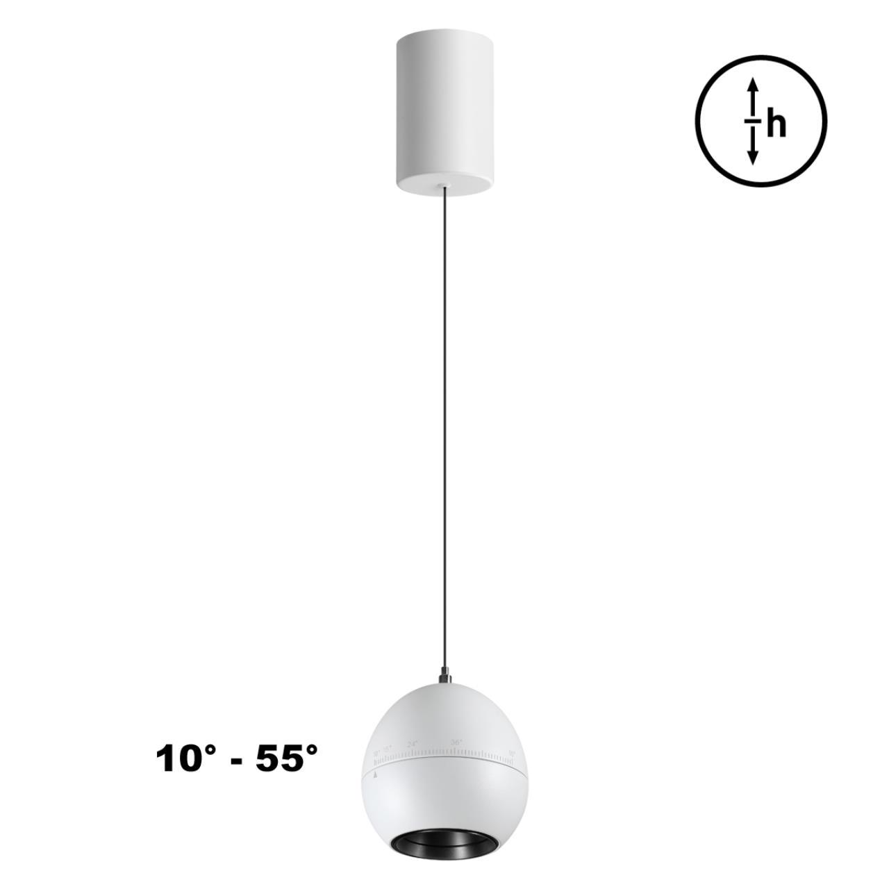 Изображение товара Подвесной светодиодный светильник Novotech Sfero 359341 3.8 м² теплый белый