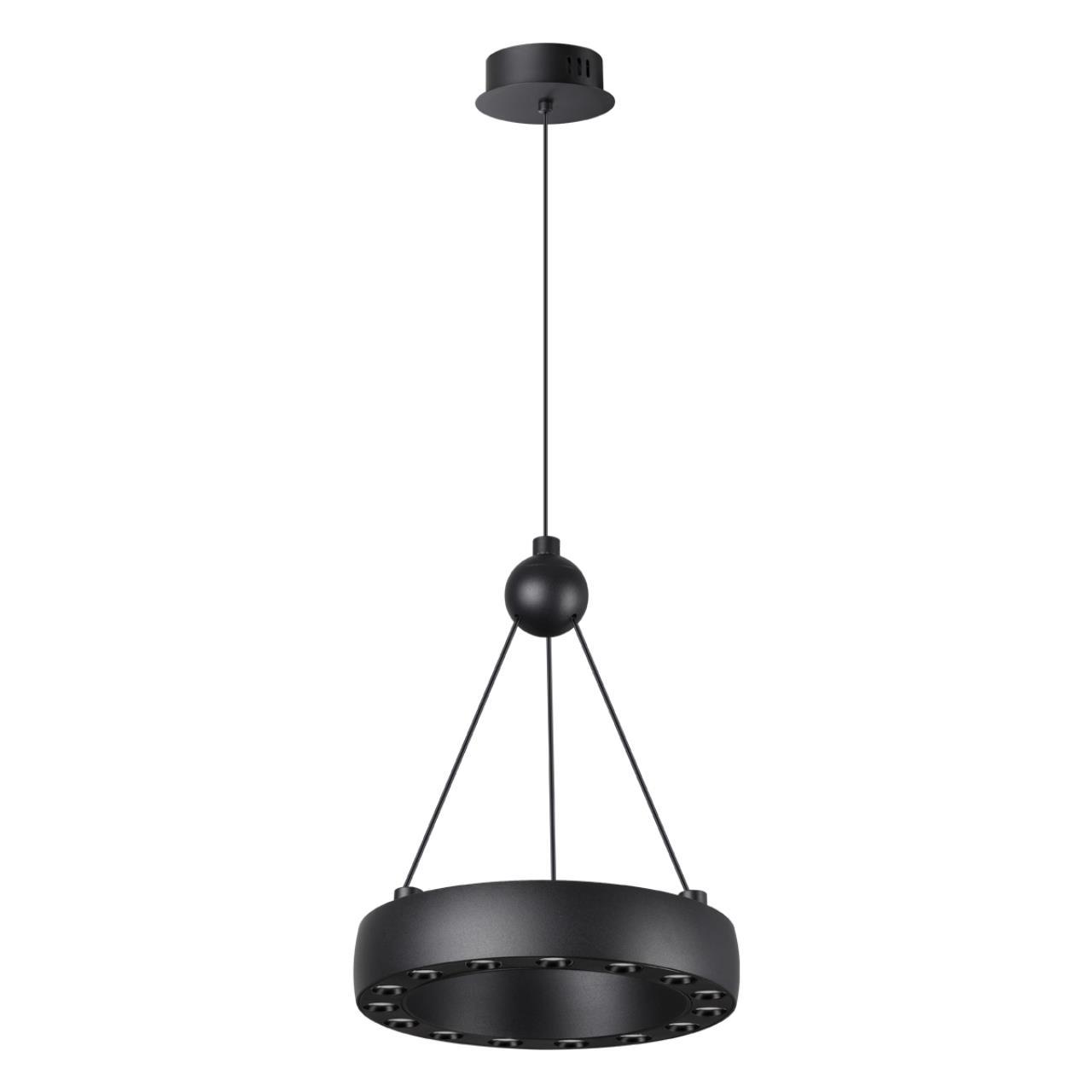 Изображение товара Подвесной светильник NOVOTECH TURN 359396 черный с регулируемой длиной