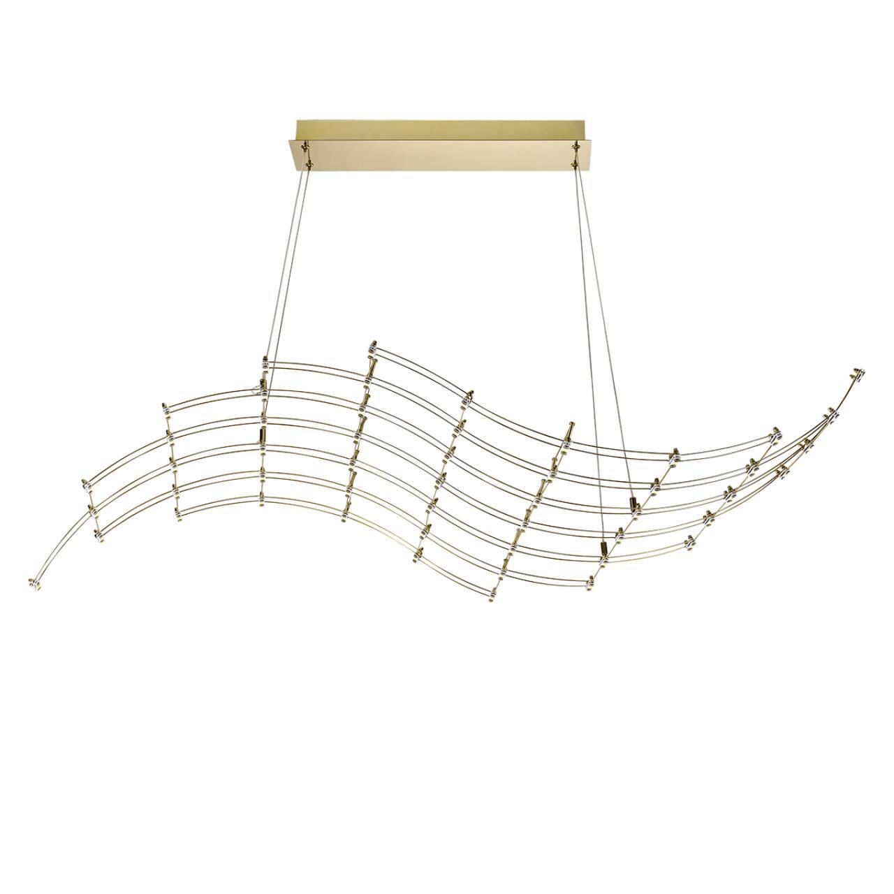 Изображение товара Подвесной светильник Odeon light Welkin 7058-45l теплый белый золотой дизайн