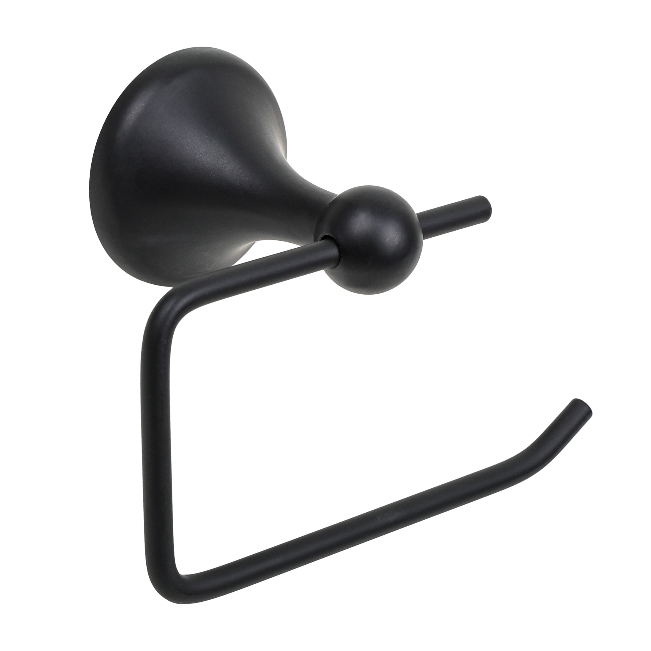 Изображение товара Держатель для туалетной бумаги Eltoni без крышки цвет черный